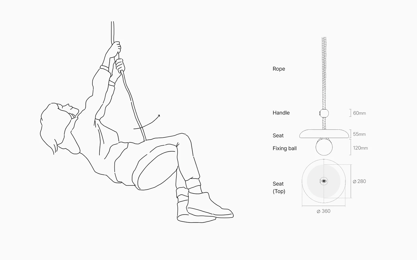 Birddy，swing，Outdoor facilities，Amusement facilities，