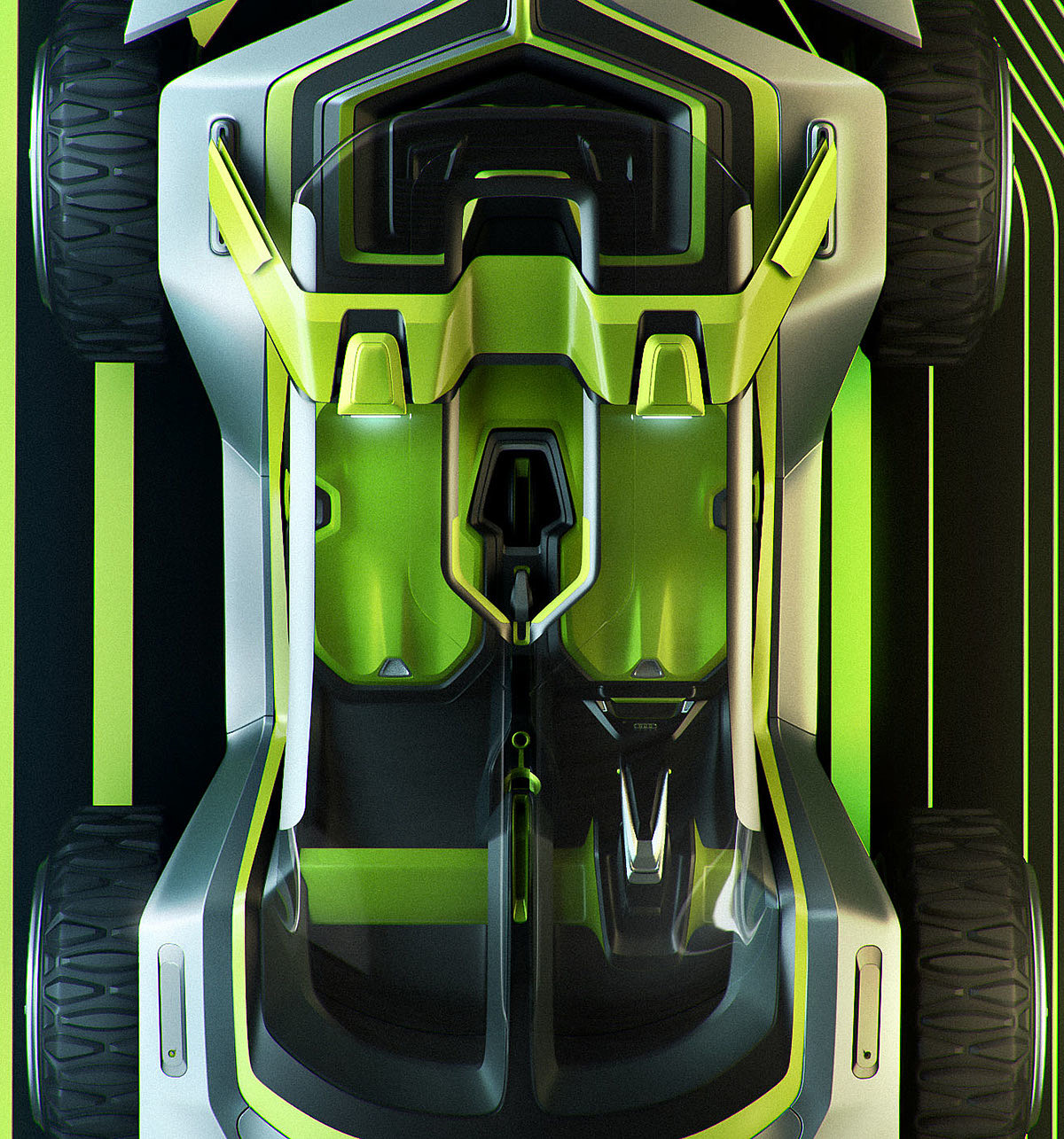 conceptual design，automobile，Audi C-OUTTER，