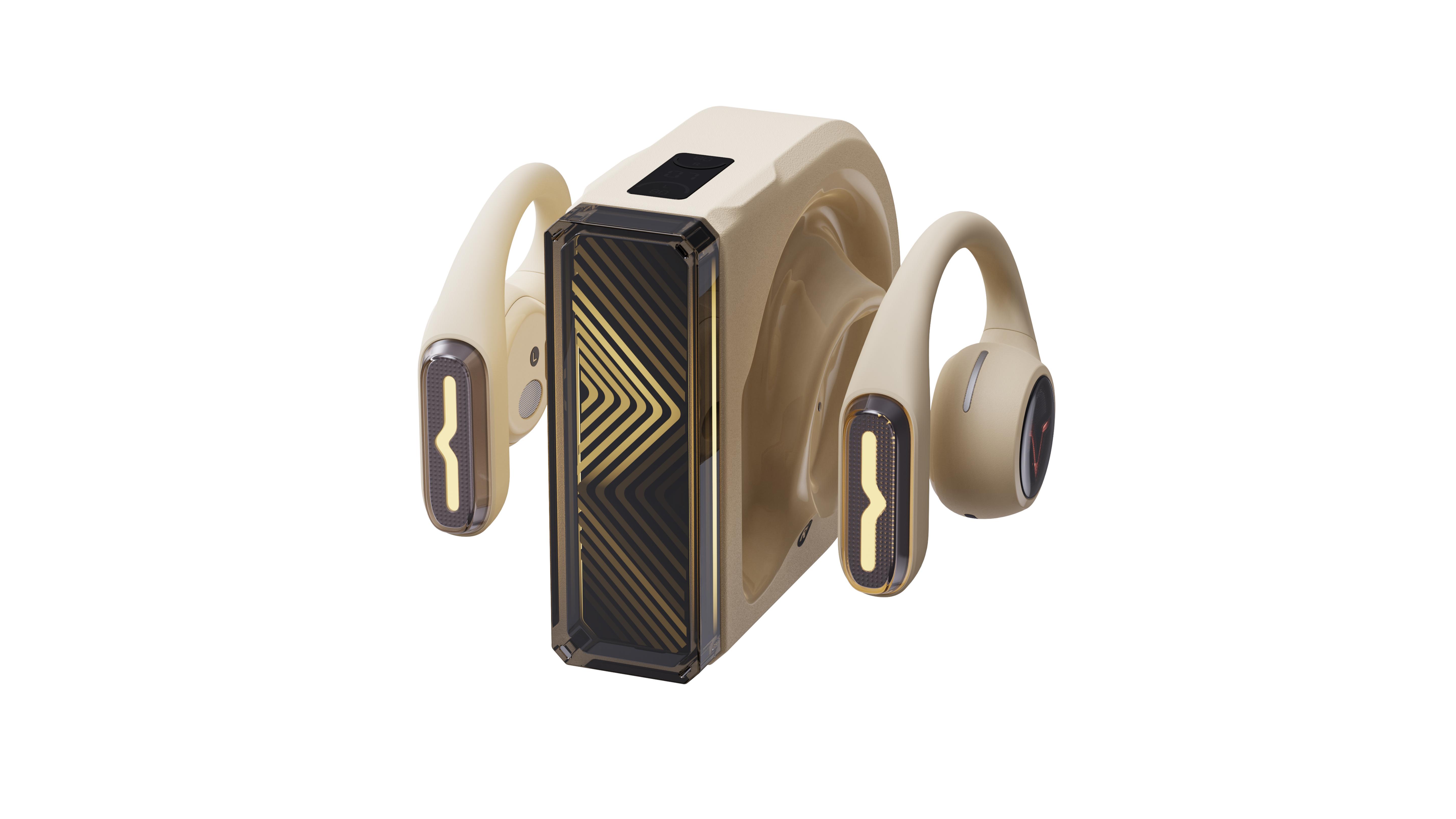 industrial design，product design，Appearance design，Product rendering，Earphone design，Riding headphones，Bone conduction earphone，