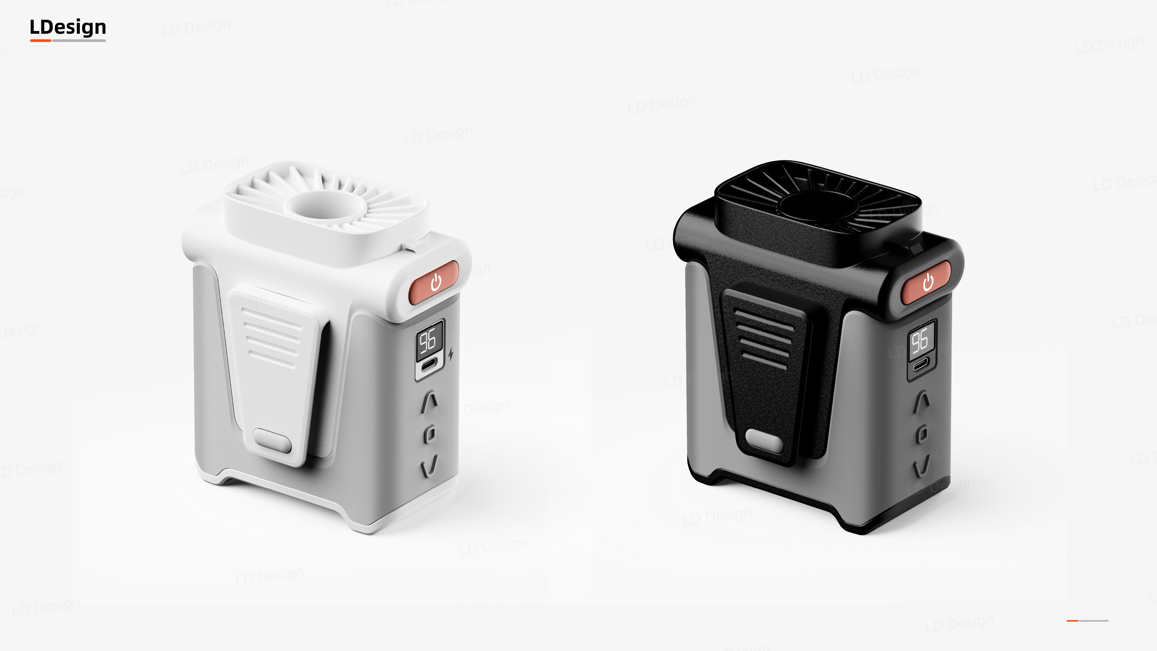 industrial design，product design，original，Design case，Hanging waist fan，Fan，