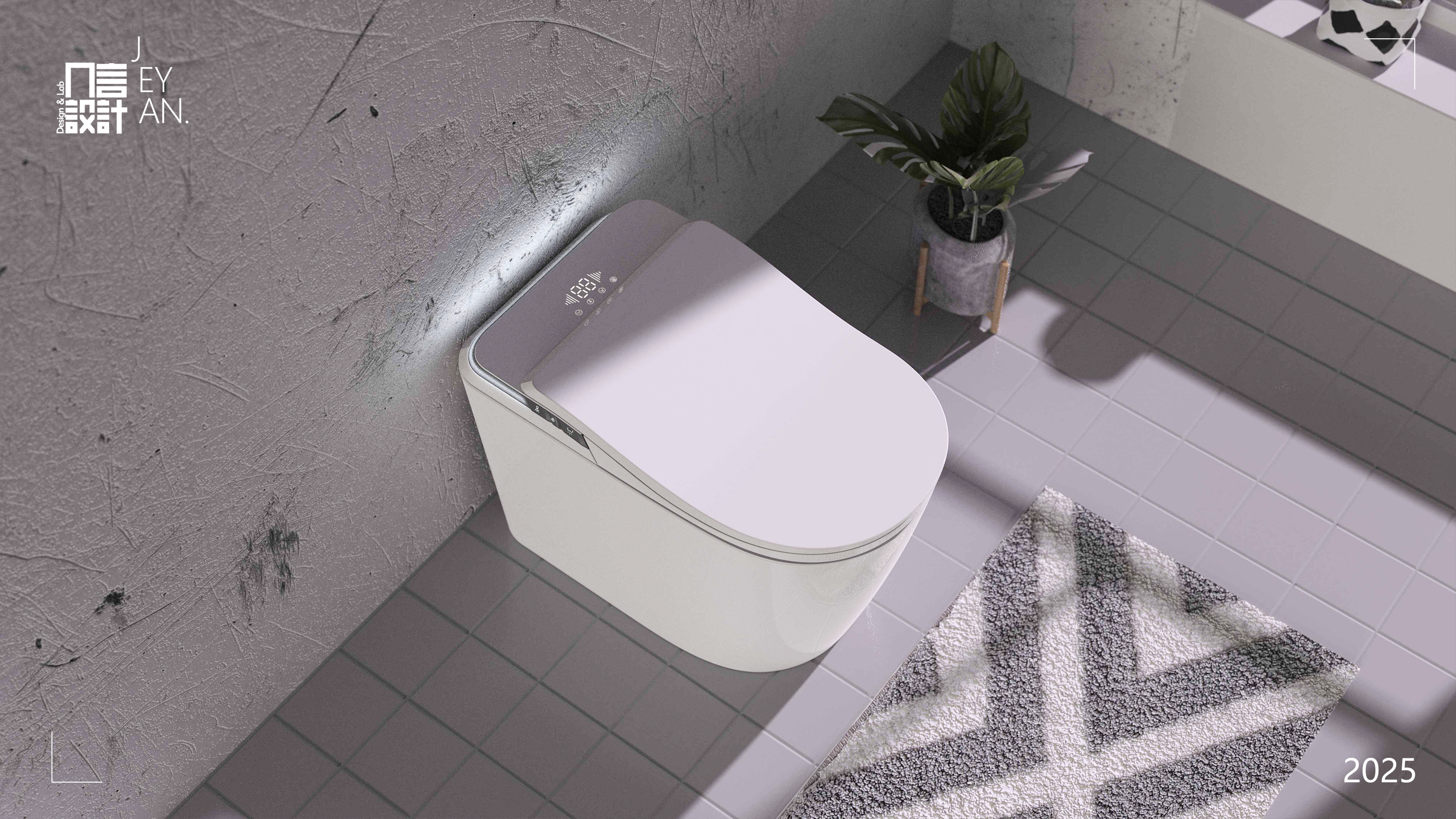 Intelligent toilet，Bathroom design，product design，design company，