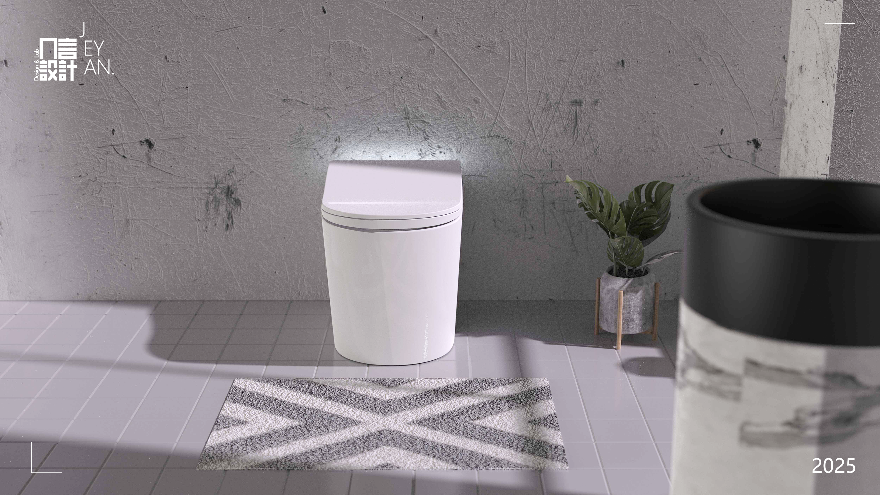 Intelligent toilet，Bathroom design，product design，design company，