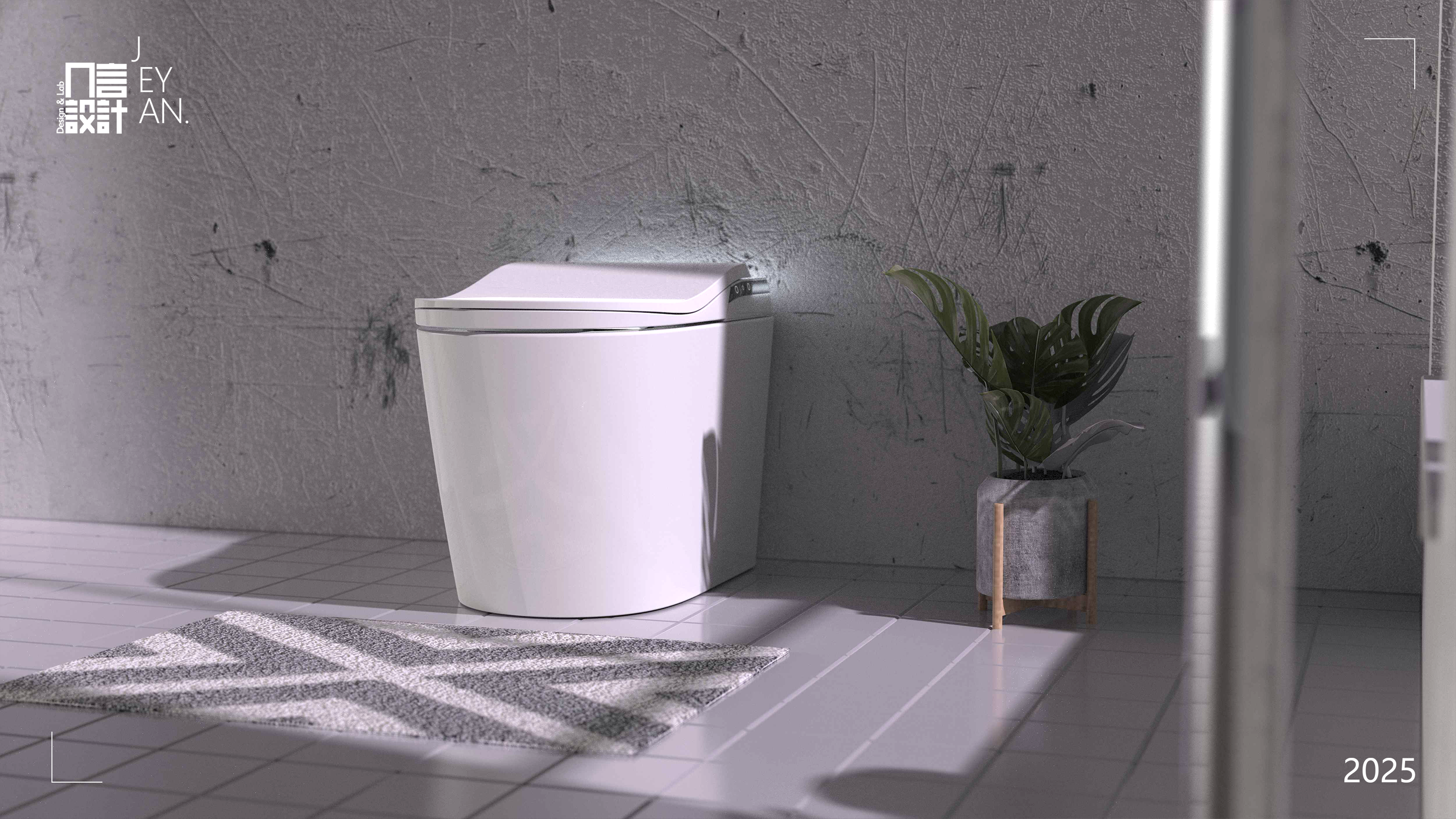 Intelligent toilet，Bathroom design，product design，design company，