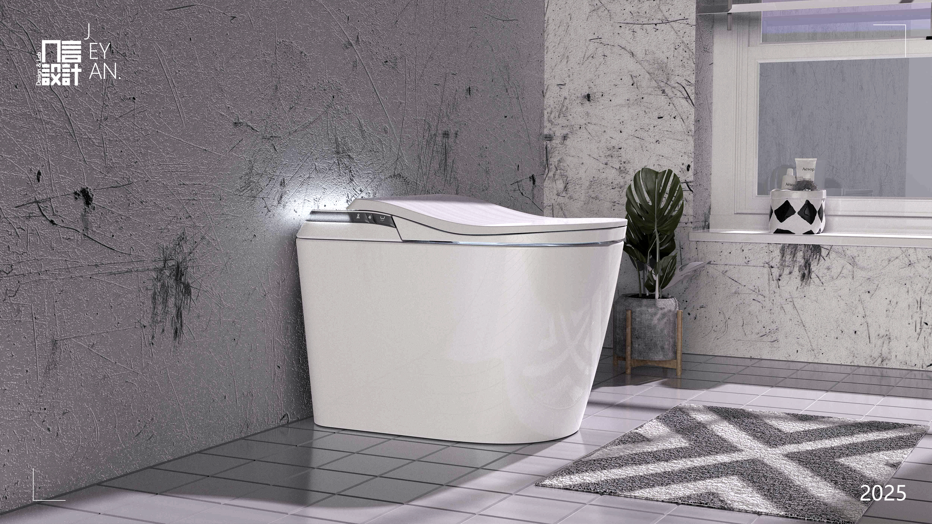 Intelligent toilet，Bathroom design，product design，design company，