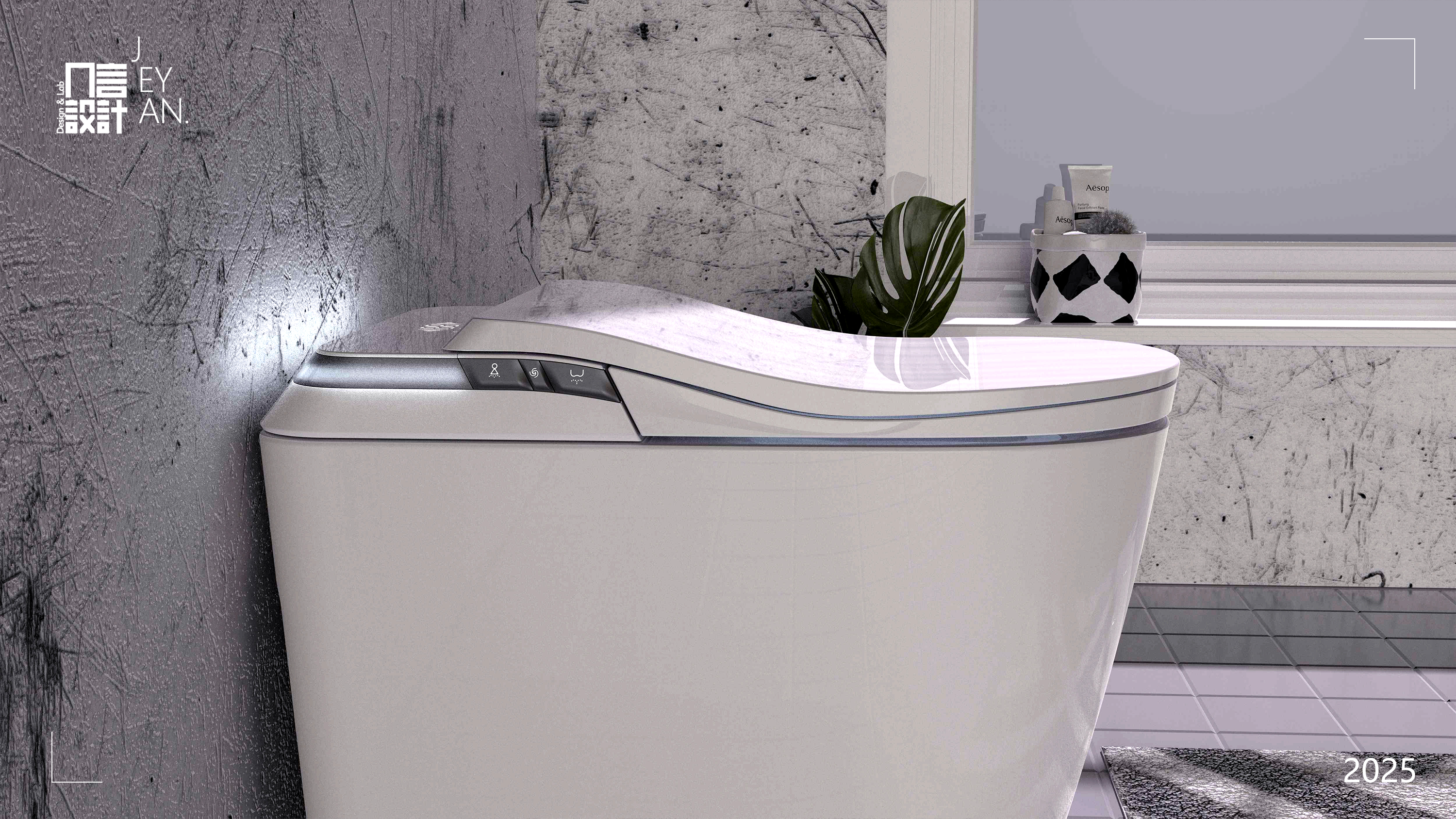 Intelligent toilet，Bathroom design，product design，design company，