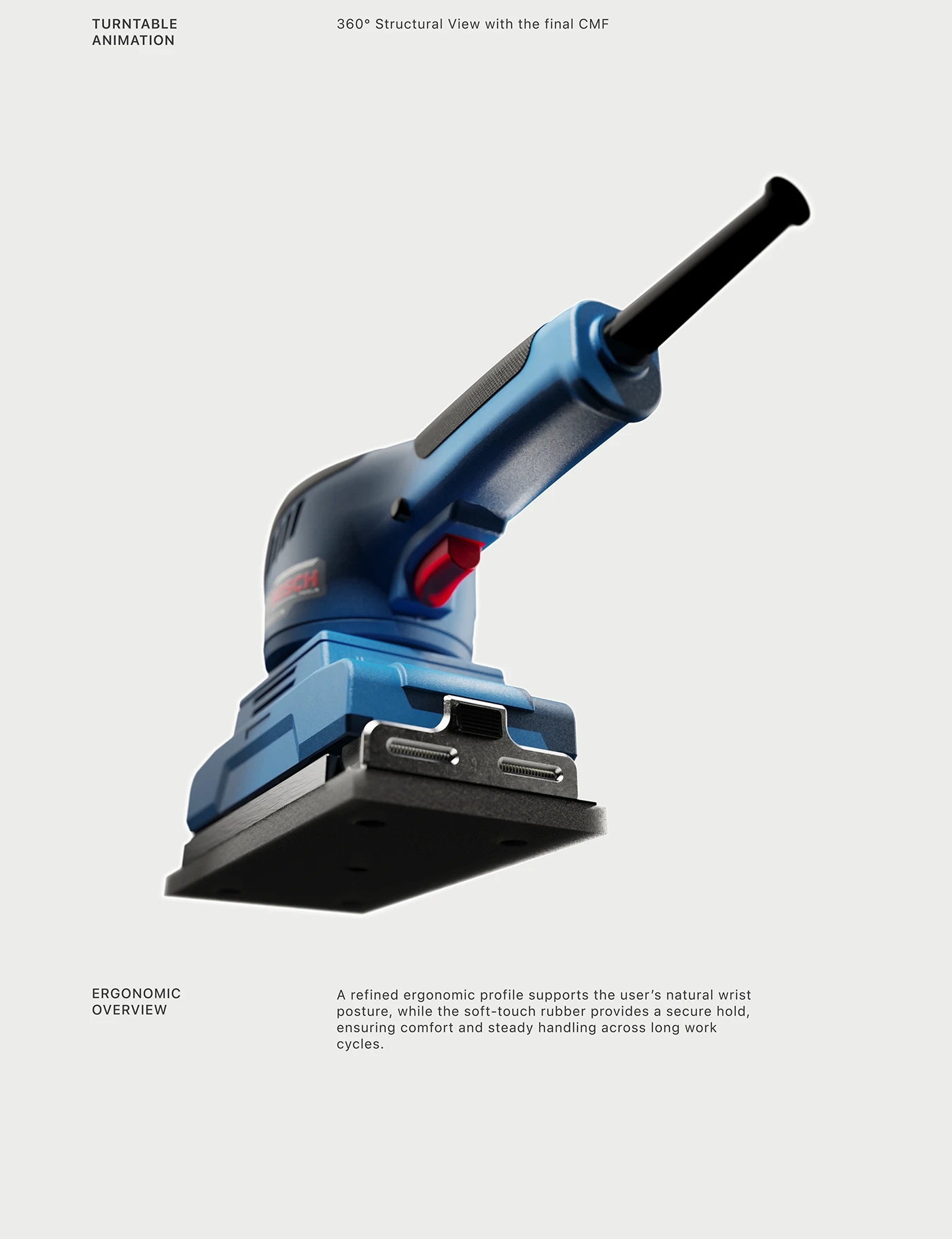 HS01VR，Sander，tool，industrial design，