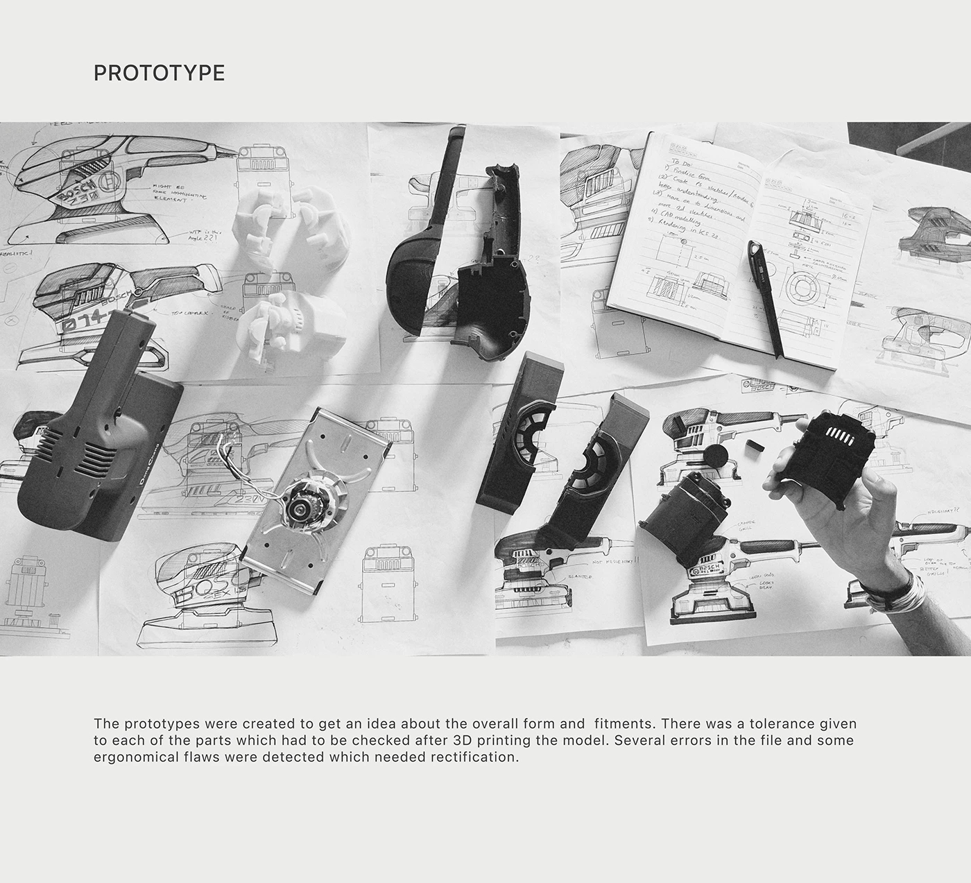 HS01VR，Sander，tool，industrial design，