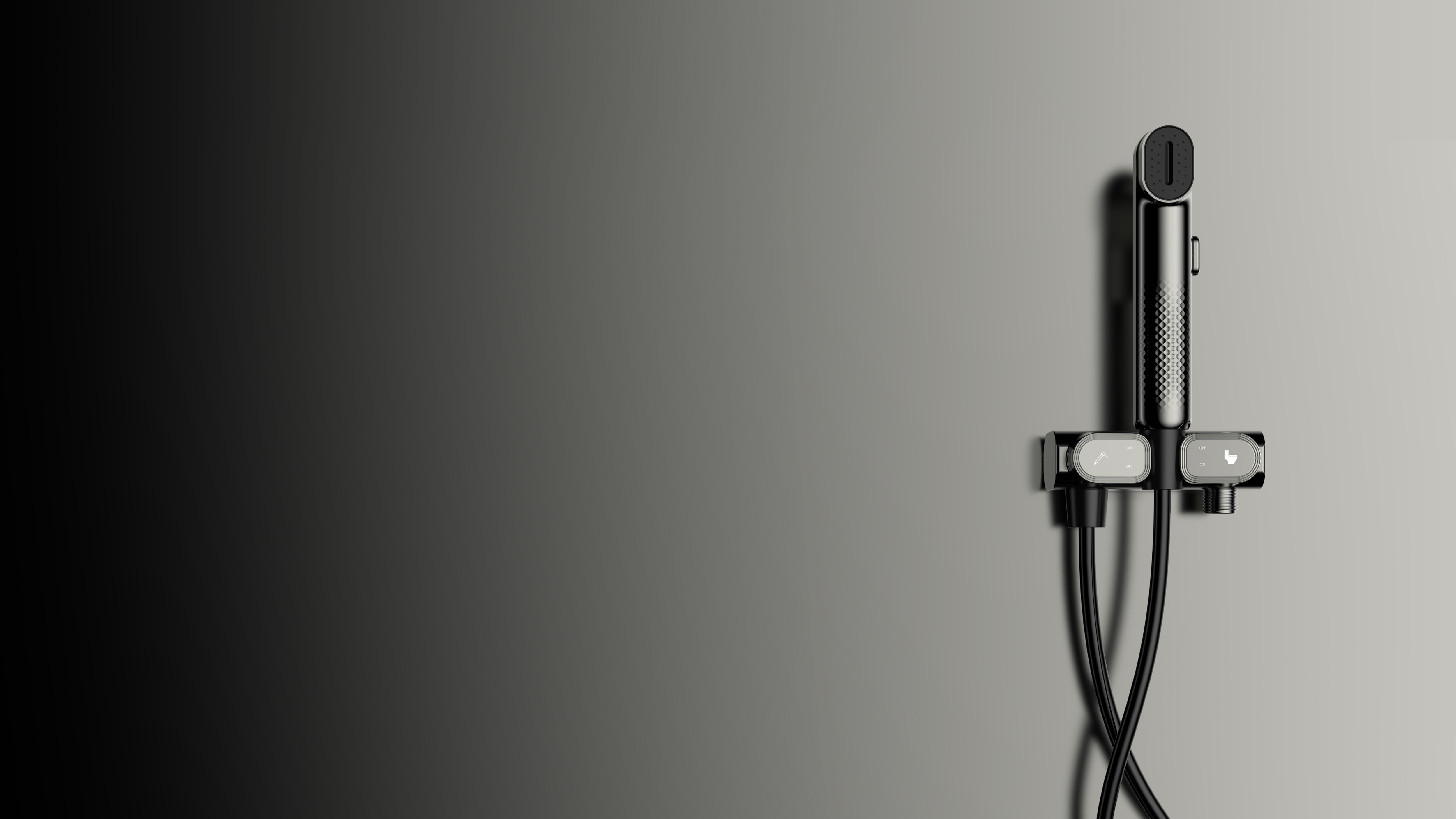 Spray gun，Angle valve，Appearance design，product design，Minimalist，