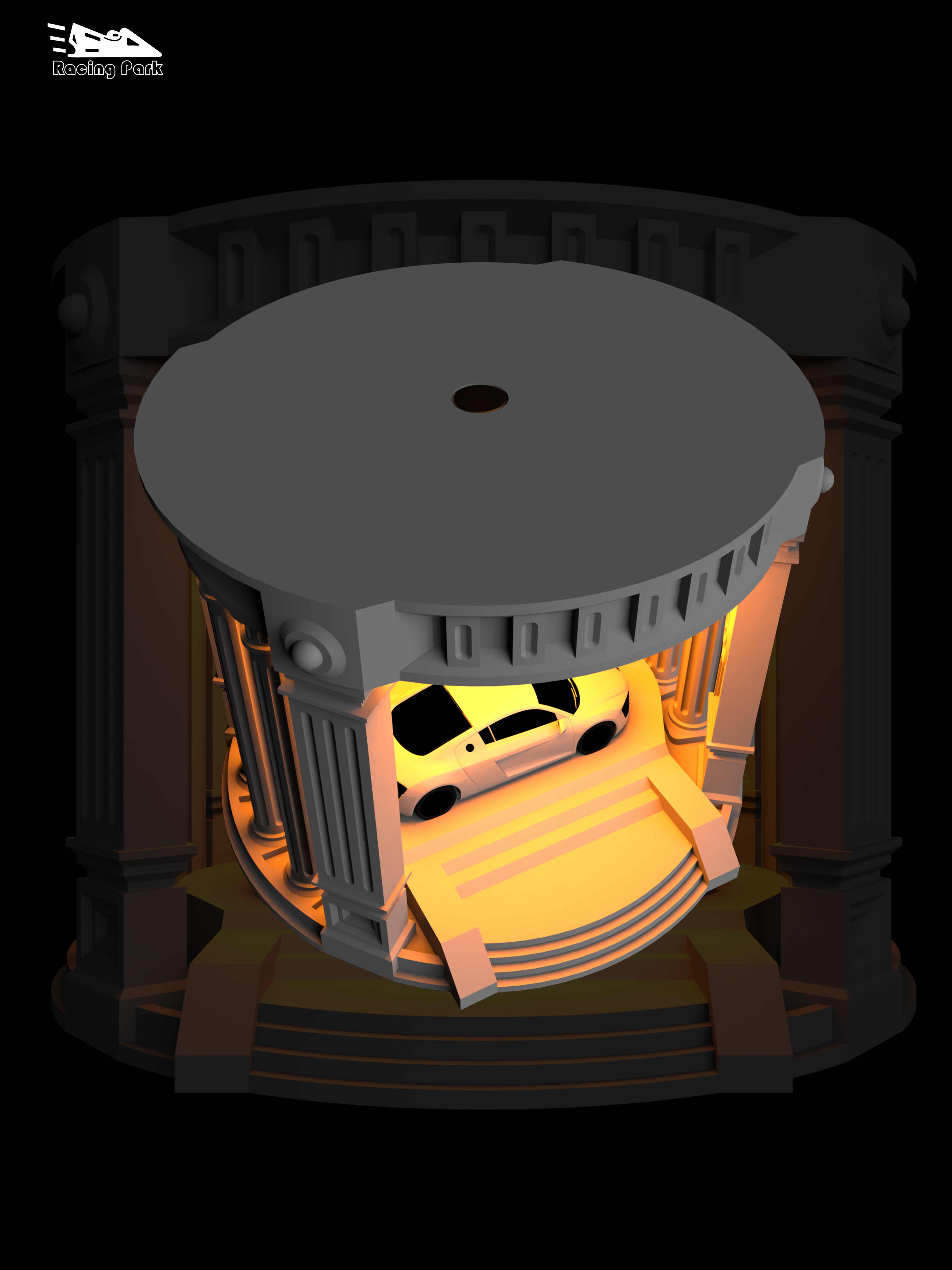 auto salon girls，Desktop model，