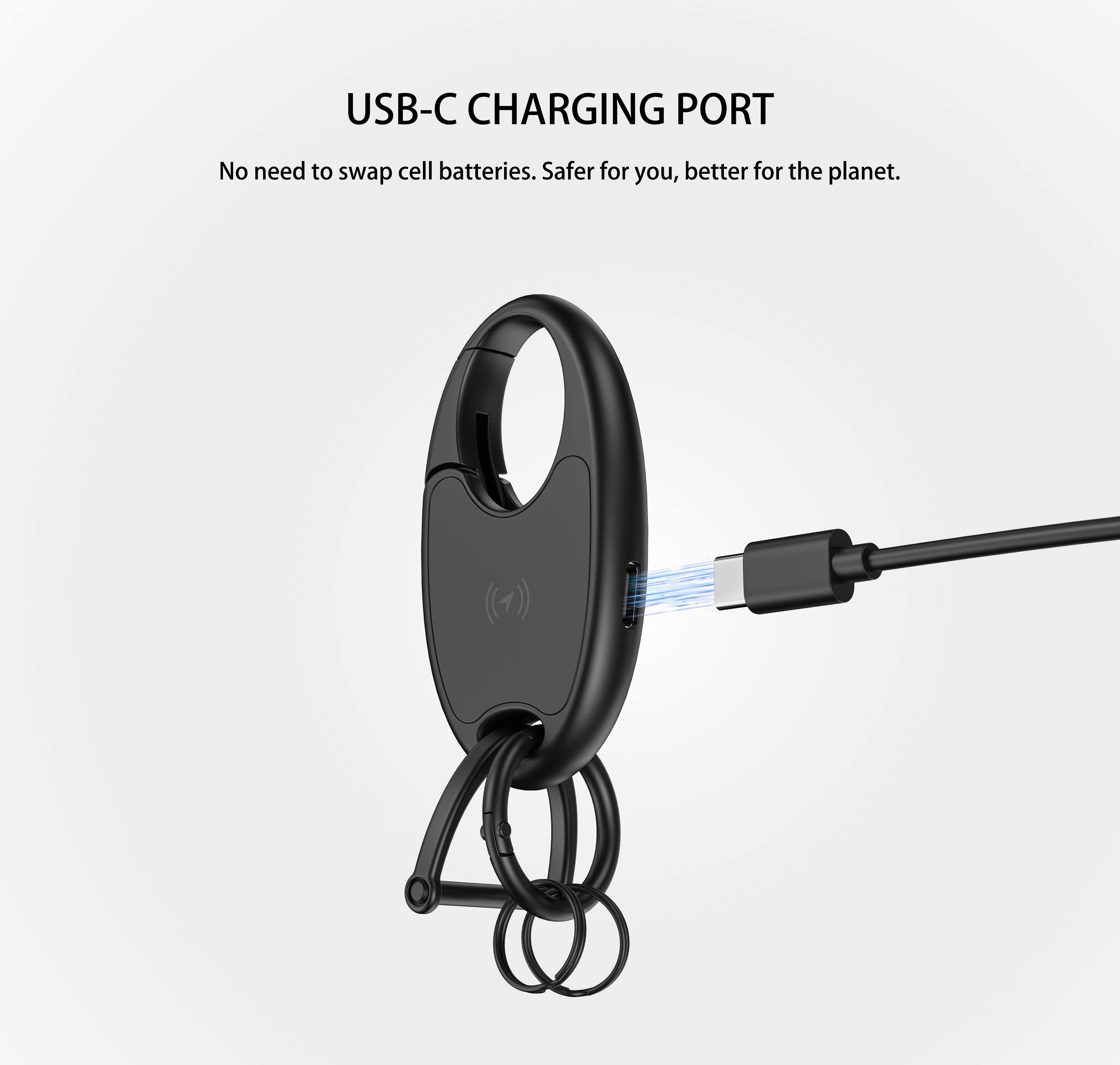 Find My keychain with tracking locator，