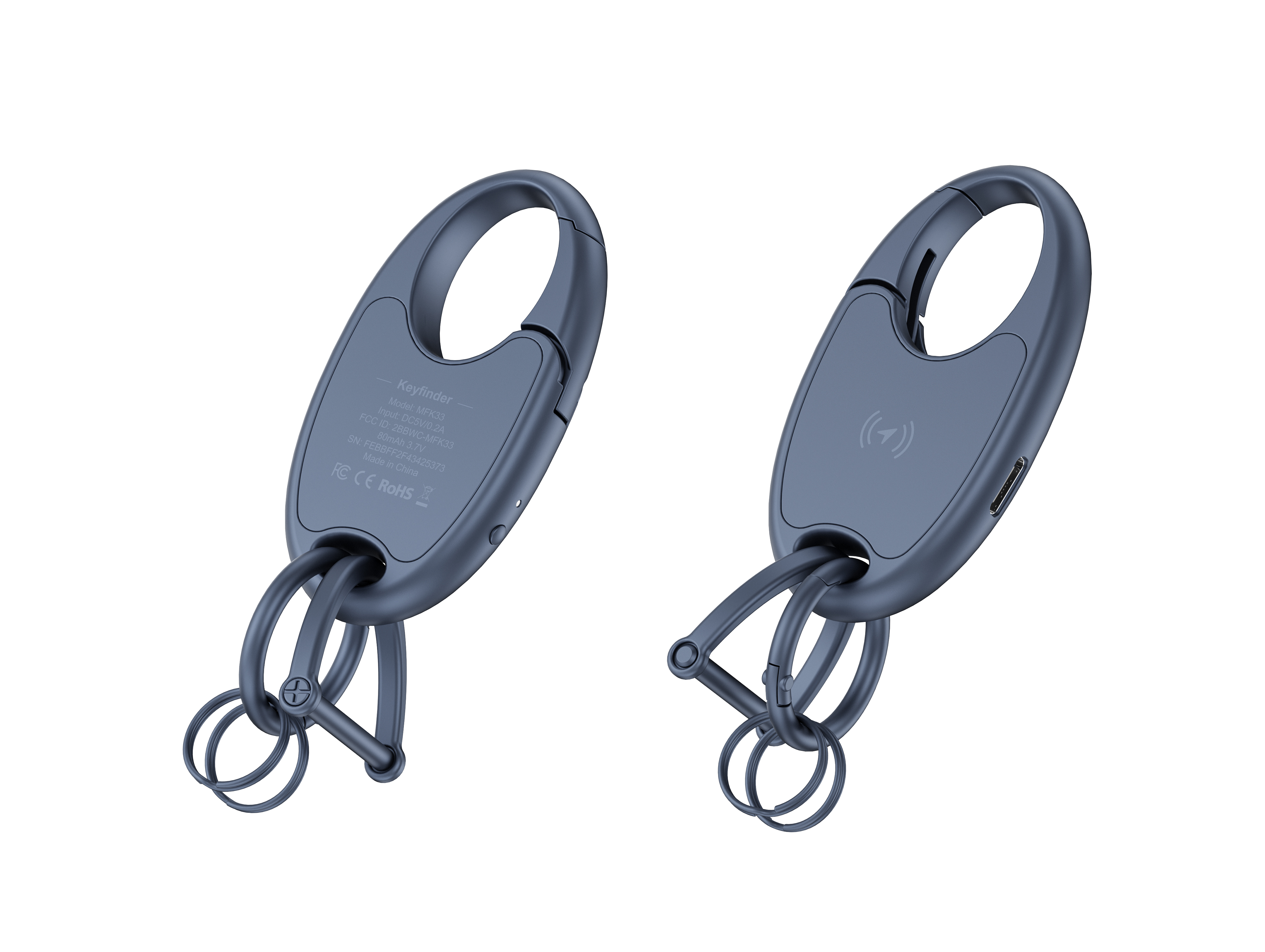 Find My keychain with tracking locator，