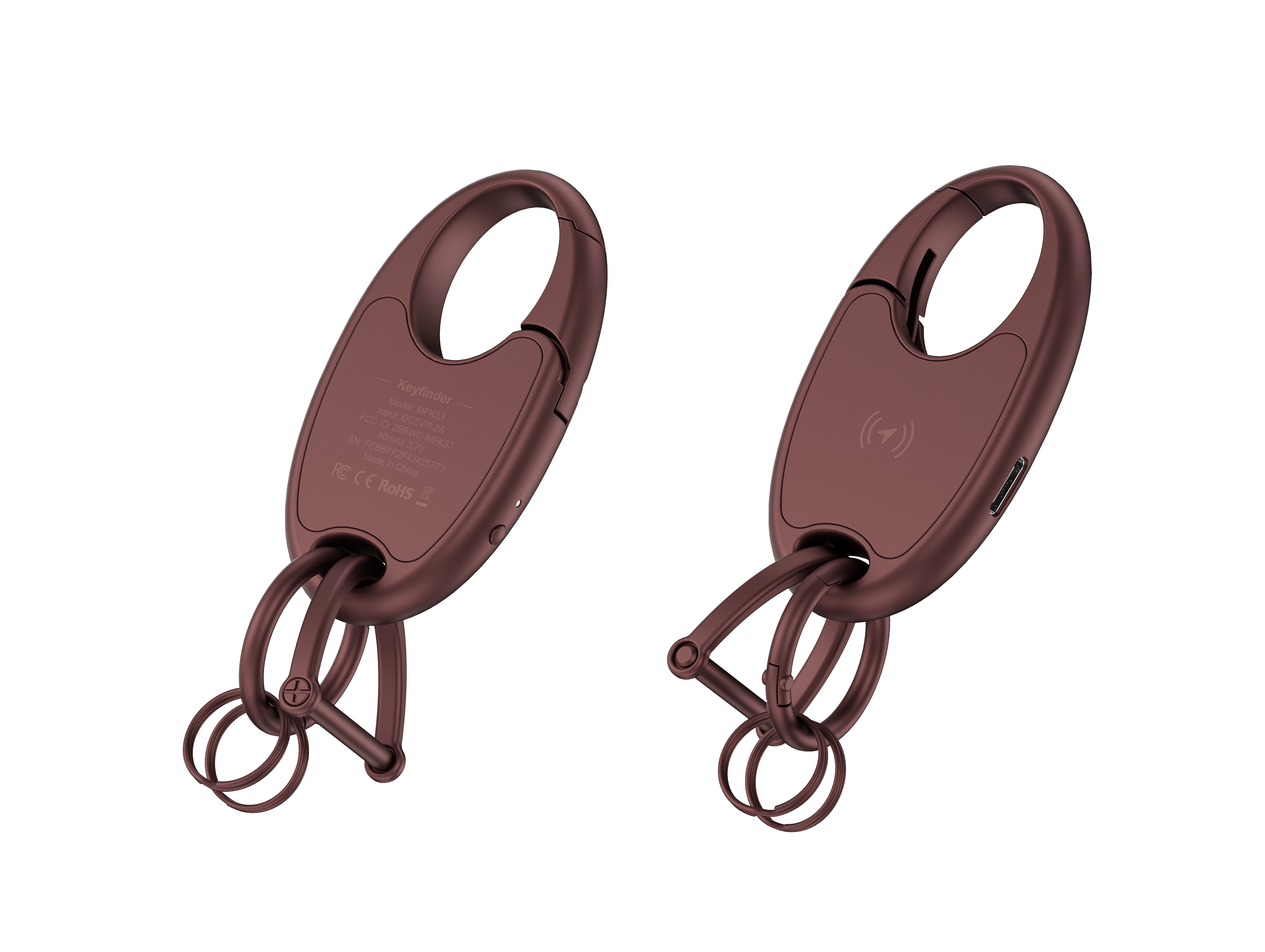 Find My keychain with tracking locator，