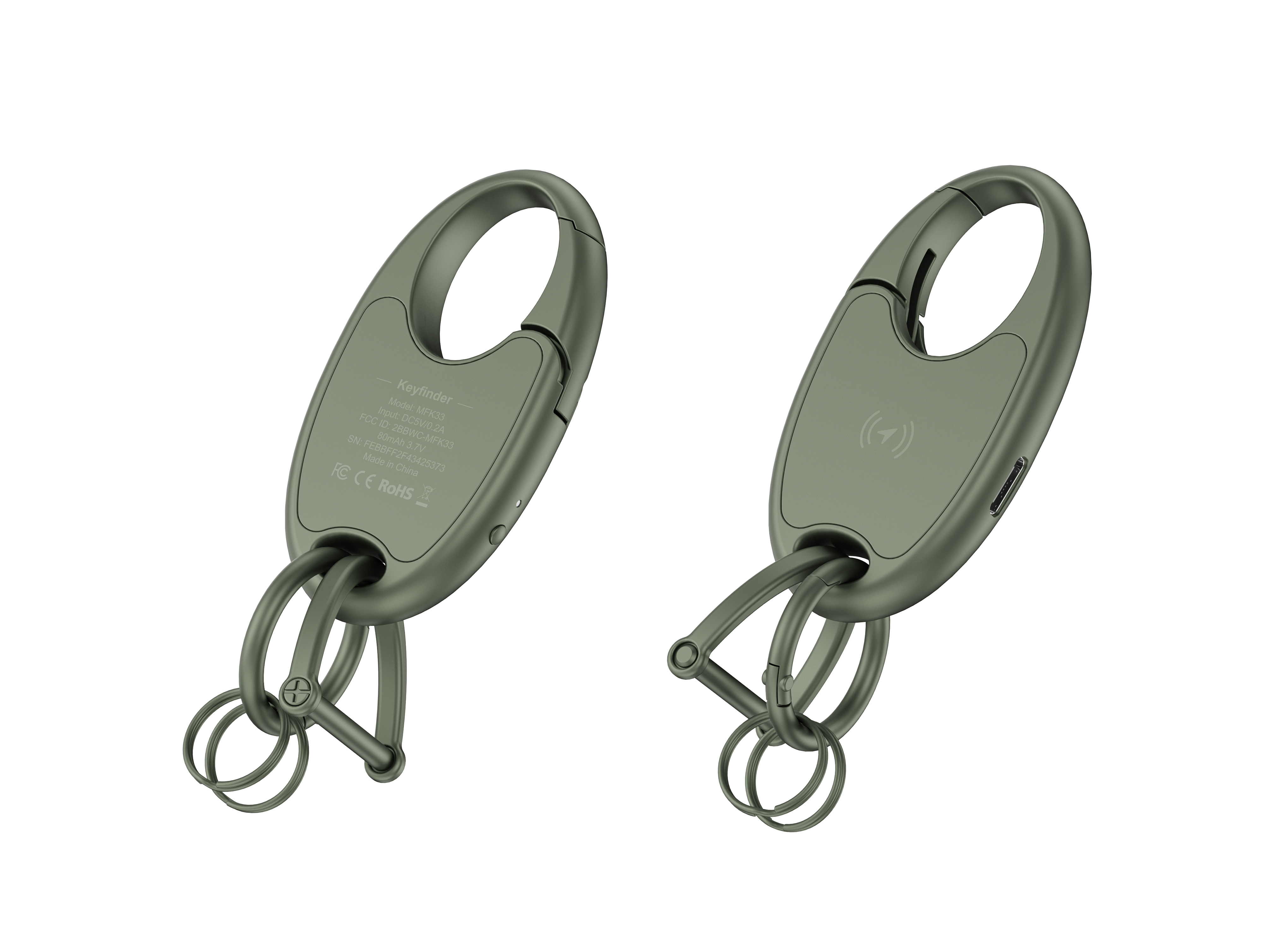 Find My keychain with tracking locator，