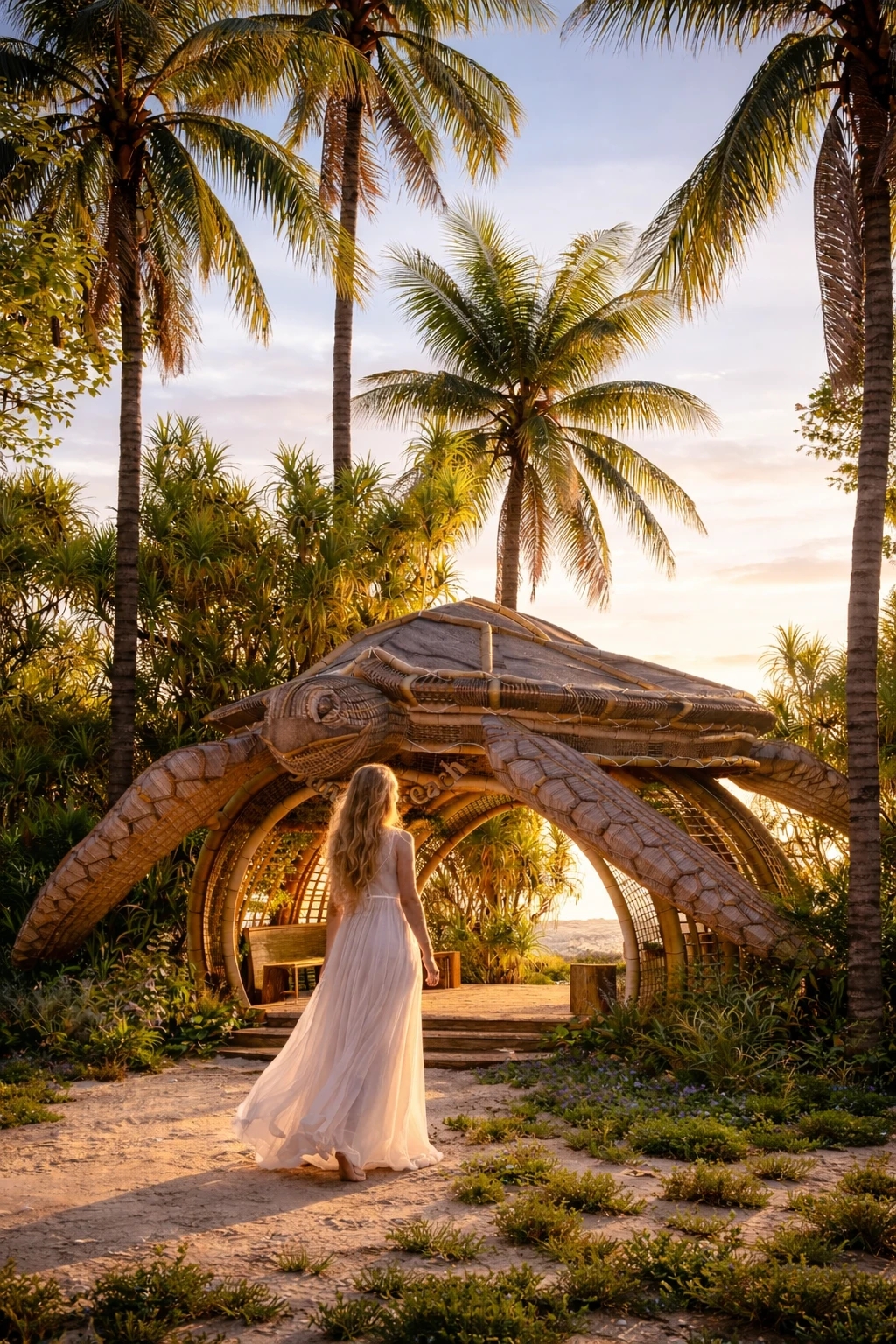 sandy beach，Open space，Scenery，Pure natural，