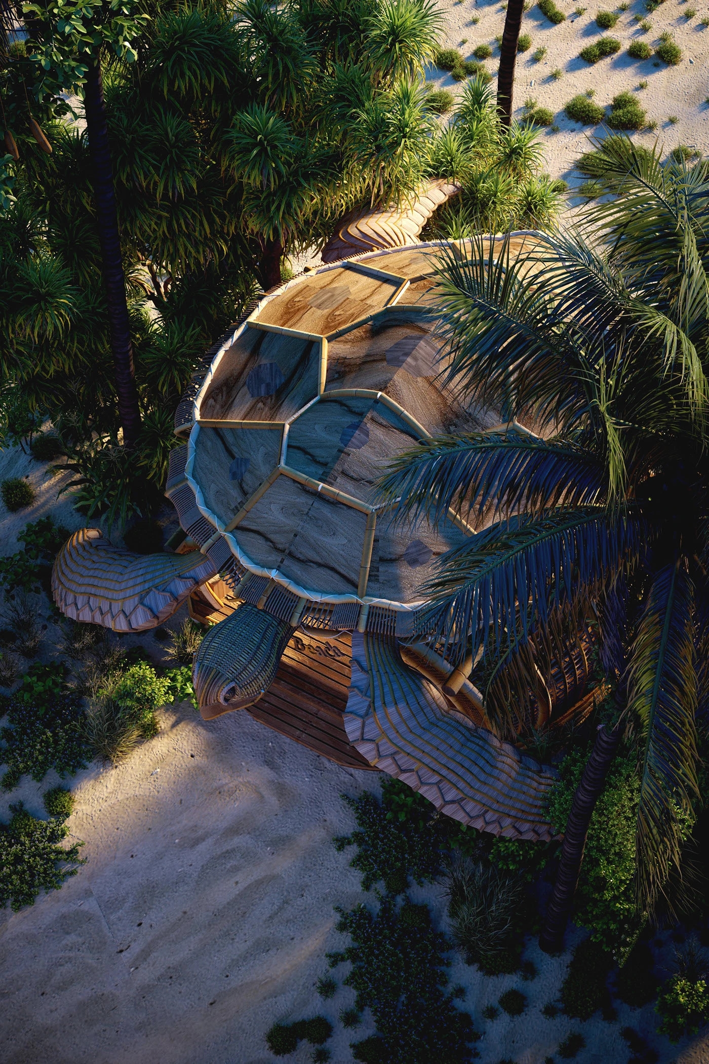 sandy beach，Open space，Scenery，Pure natural，