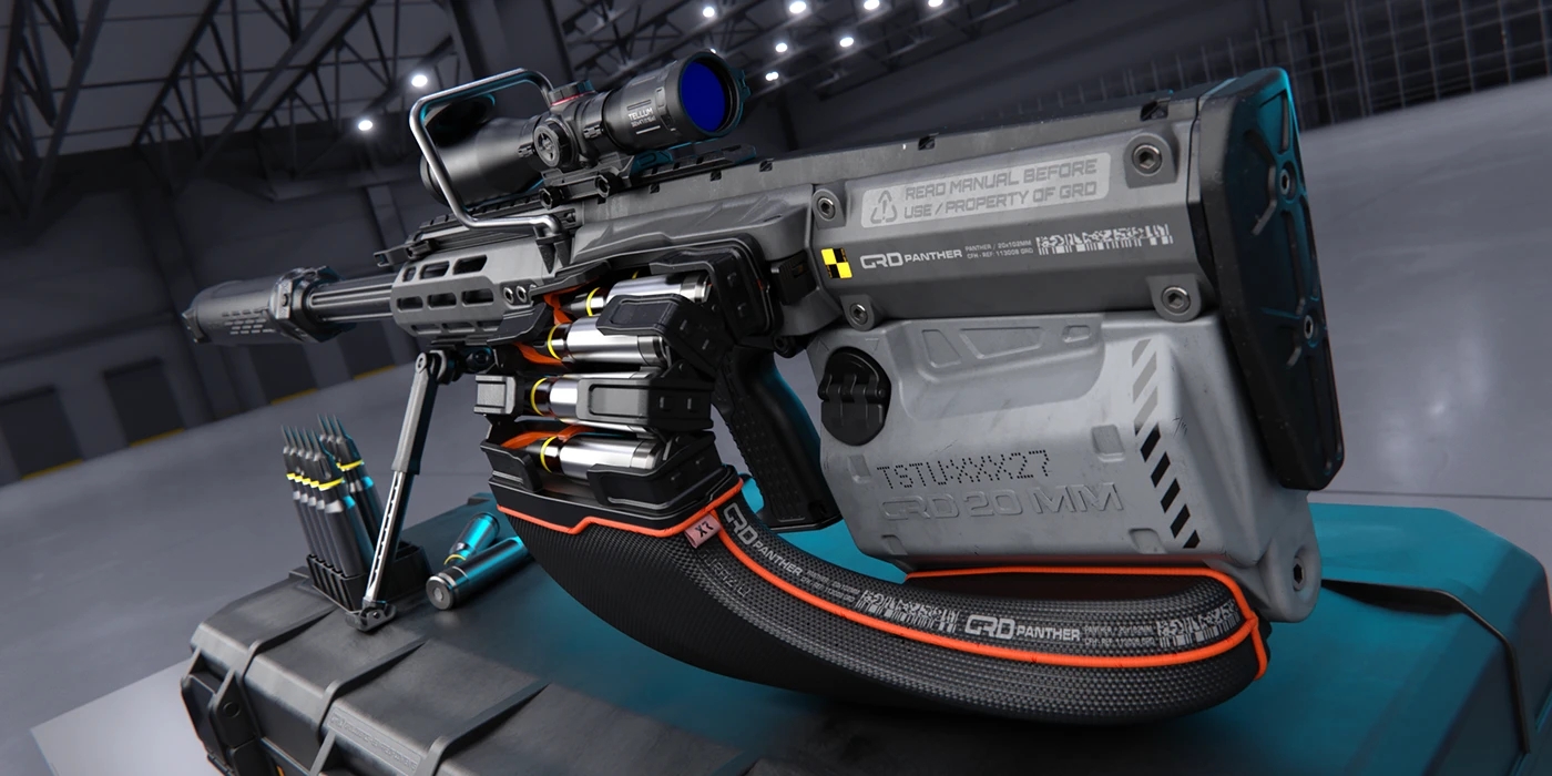 GRD®PANTHER，Strong firepower，Cannon，Light Armor buster，