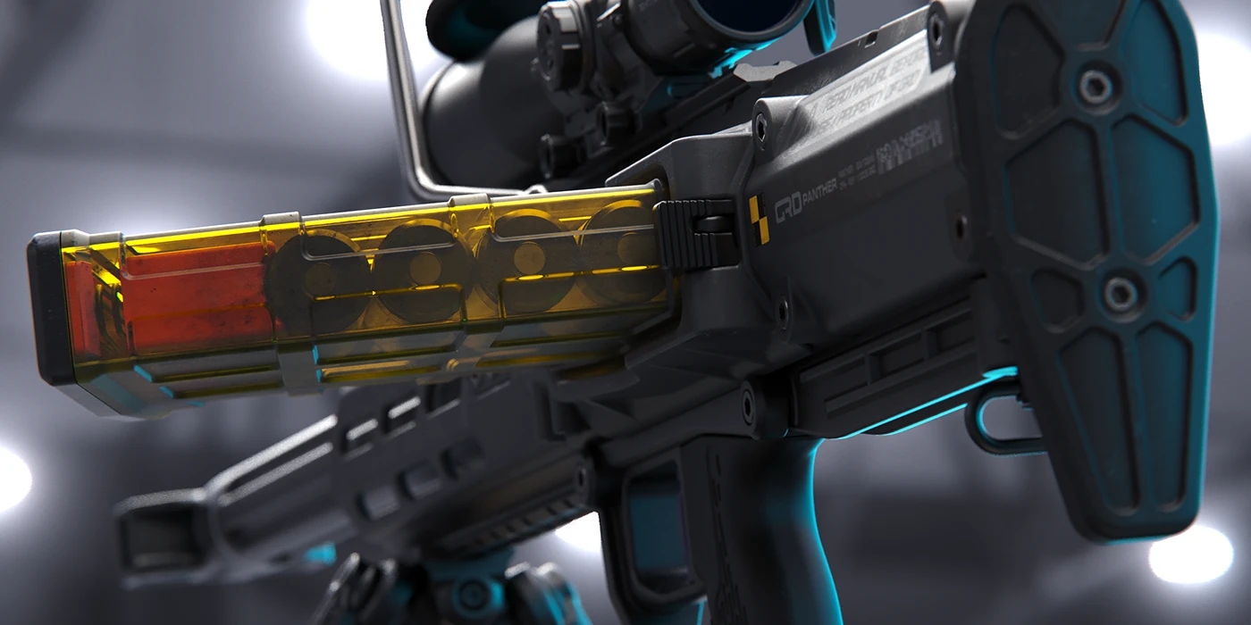 GRD®PANTHER，Strong firepower，Cannon，Light Armor buster，