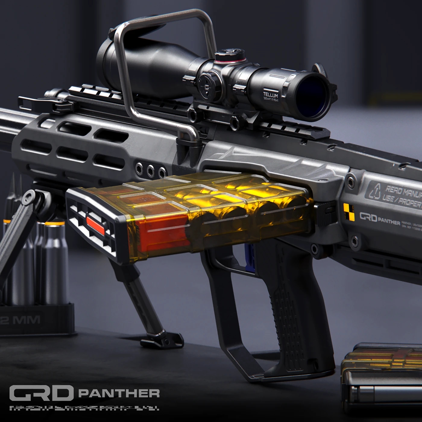 GRD®PANTHER，Strong firepower，Cannon，Light Armor buster，