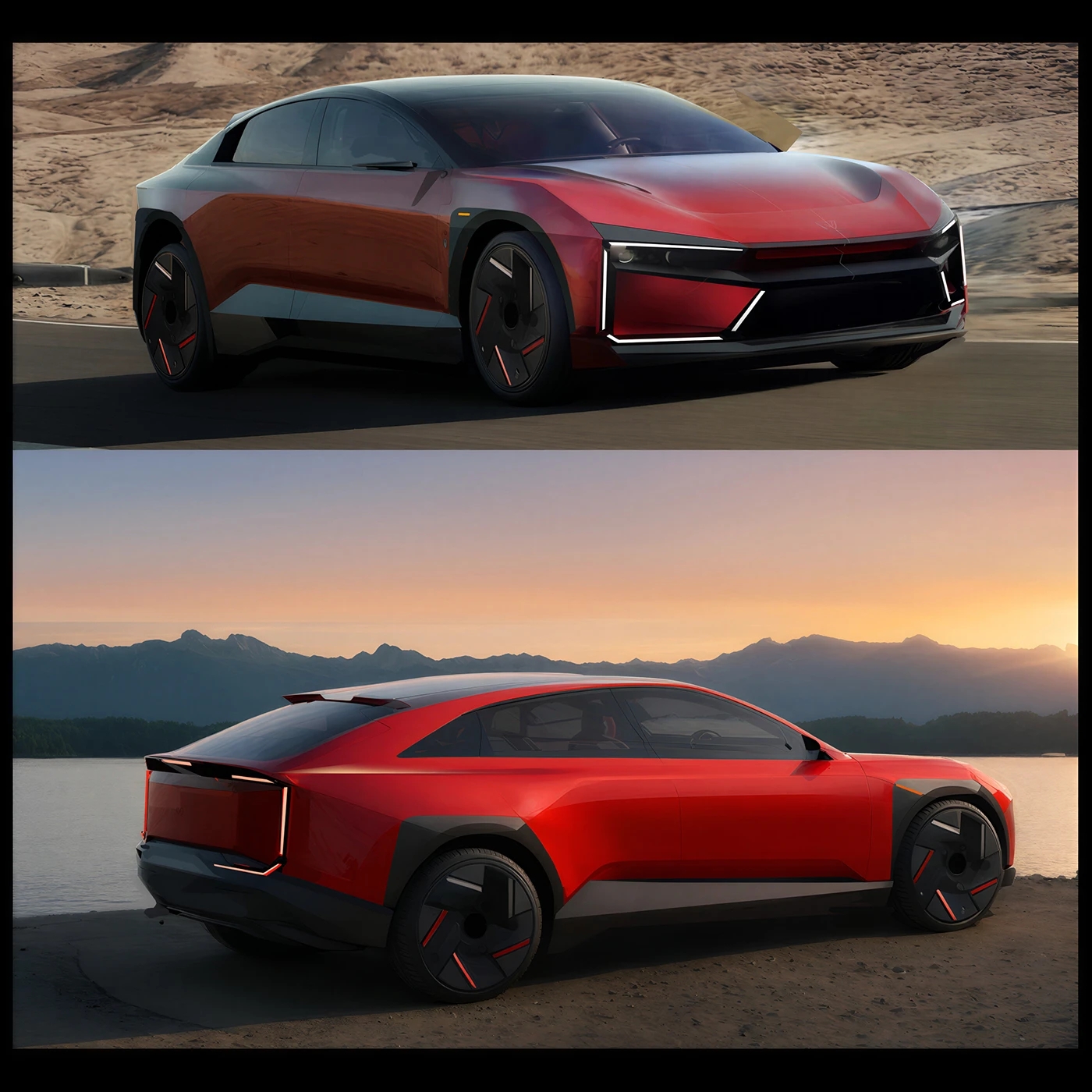 Four-door coupe，INGLO，Heartcore，electric vehicle，Mahindra BE 6-S，