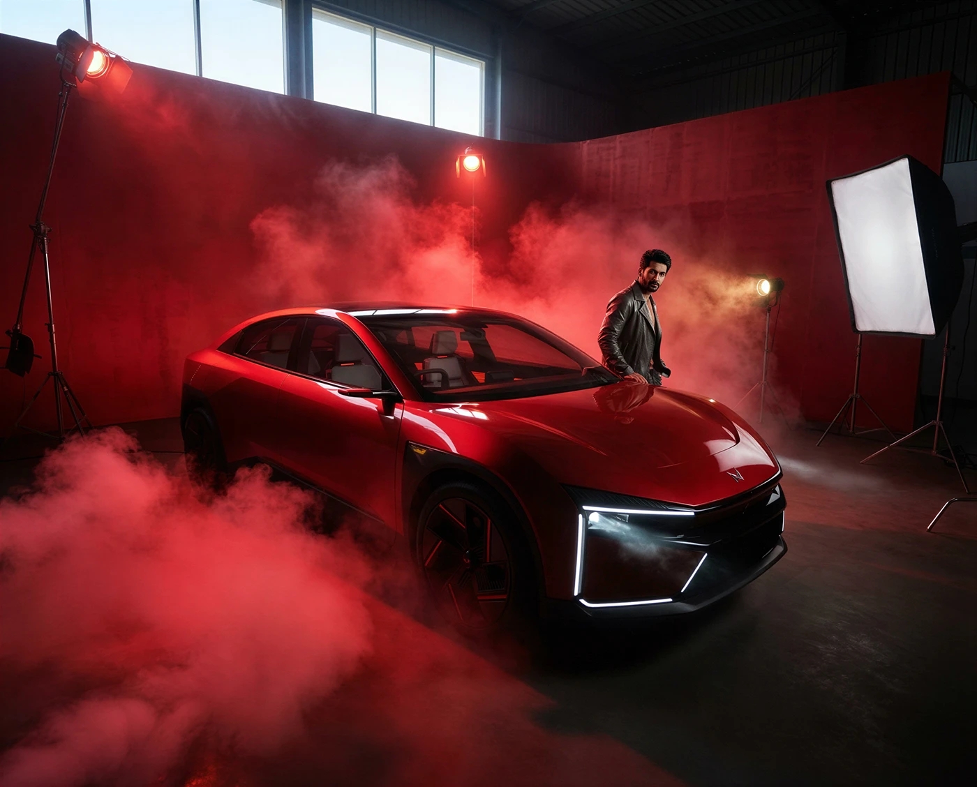 Four-door coupe，INGLO，Heartcore，electric vehicle，Mahindra BE 6-S，