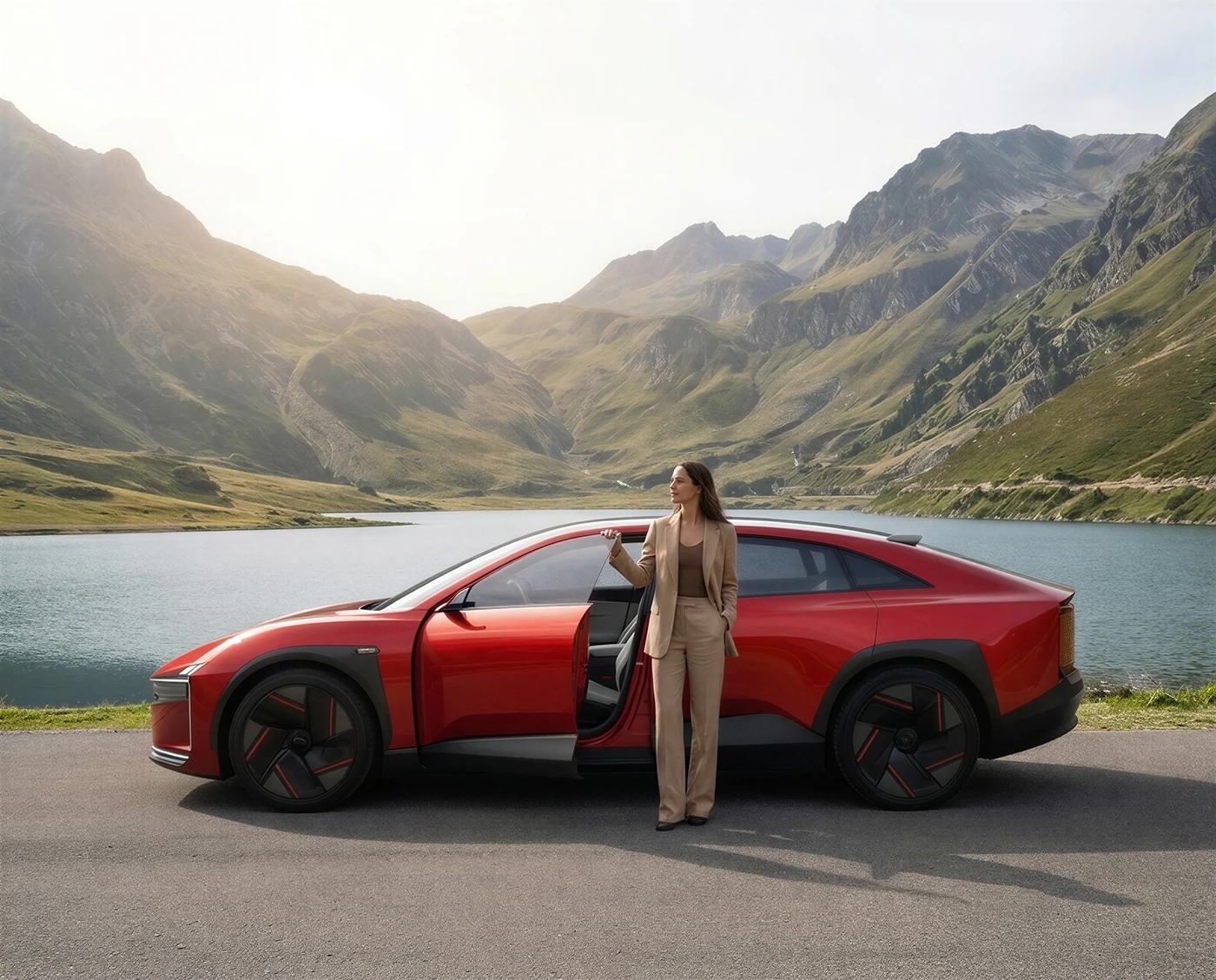 Four-door coupe，INGLO，Heartcore，electric vehicle，Mahindra BE 6-S，