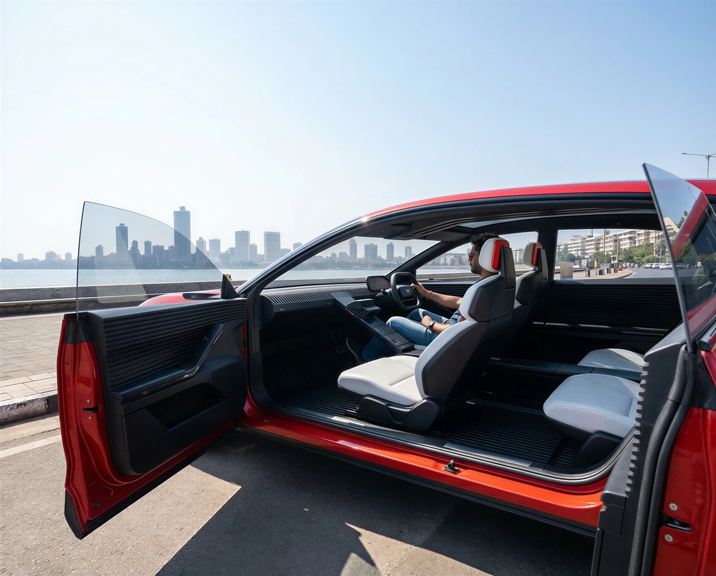 Four-door coupe，INGLO，Heartcore，electric vehicle，Mahindra BE 6-S，