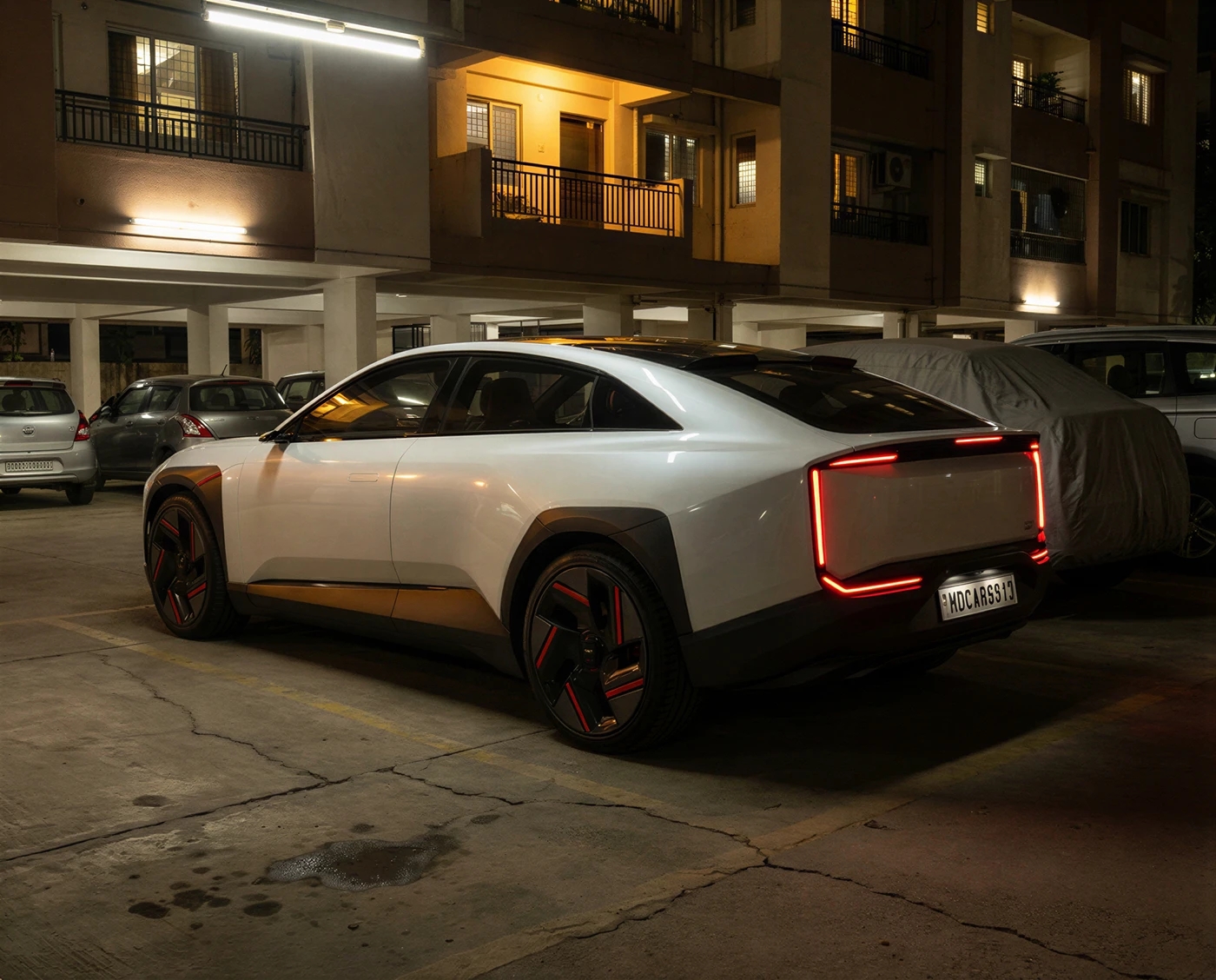 Four-door coupe，INGLO，Heartcore，electric vehicle，Mahindra BE 6-S，