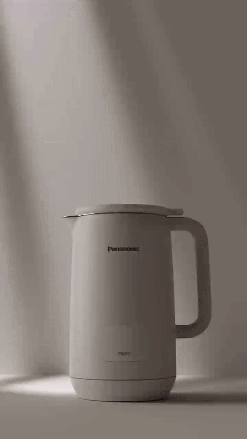 Panasonic intelligent soybean milk machine，harmonic design，Japanese Natural Aesthetics，Traditional stone grinding wisdom，Minimalist operation，Professional grinding，plain and elegant aesthetics，Healthy diet，