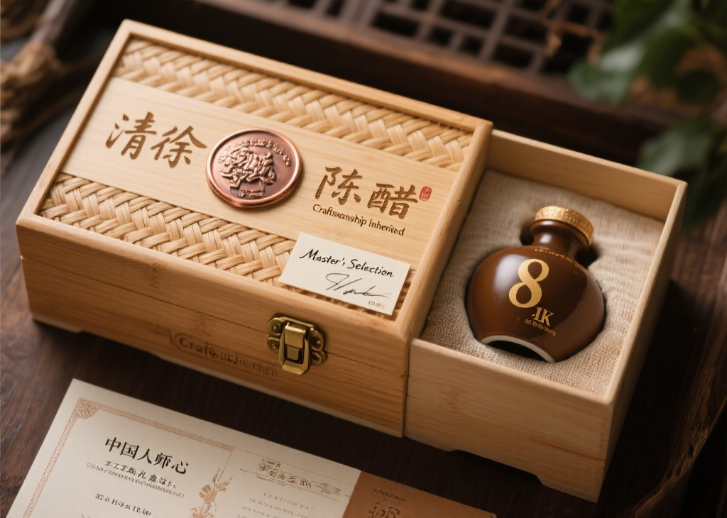 Qingxu mature vinegar packaging design (award-winning works)，