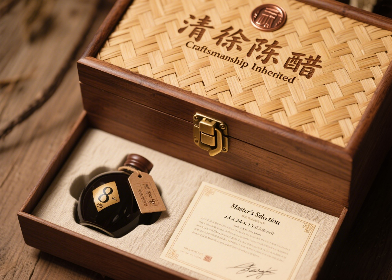 Qingxu mature vinegar packaging design (award-winning works)，