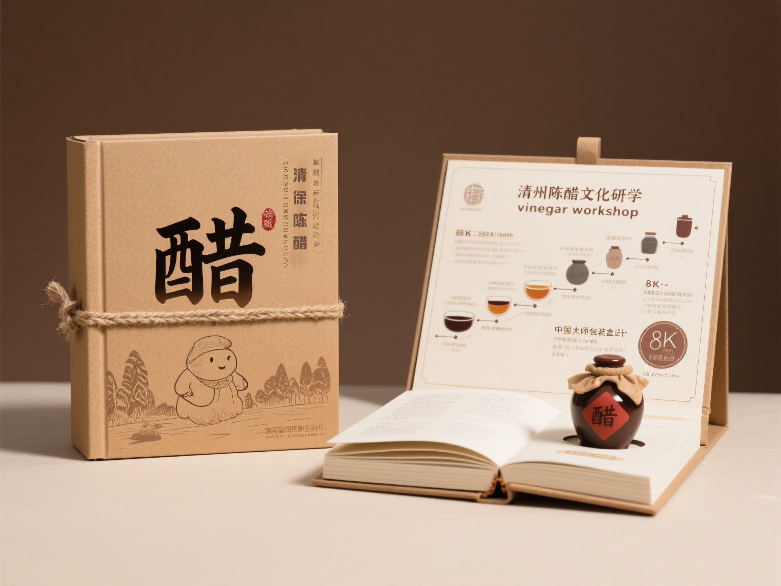 Qingxu mature vinegar packaging design (award-winning works)，