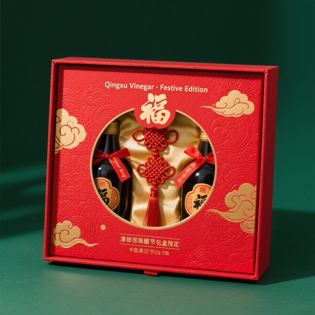 Qingxu mature vinegar packaging design (award-winning works)，