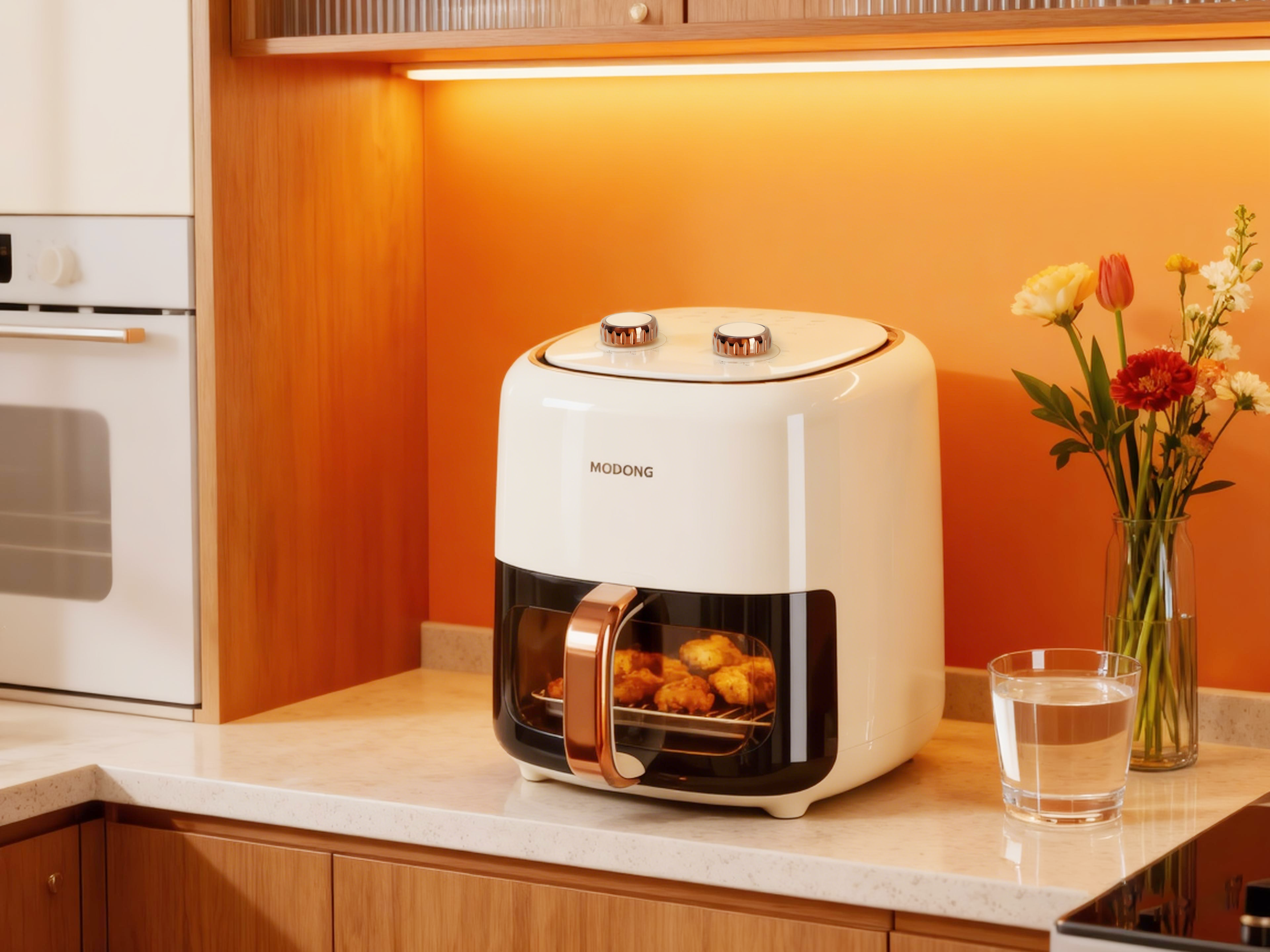 Design of air fryer，Air fryer design case，Small household appliance design，Popular design，