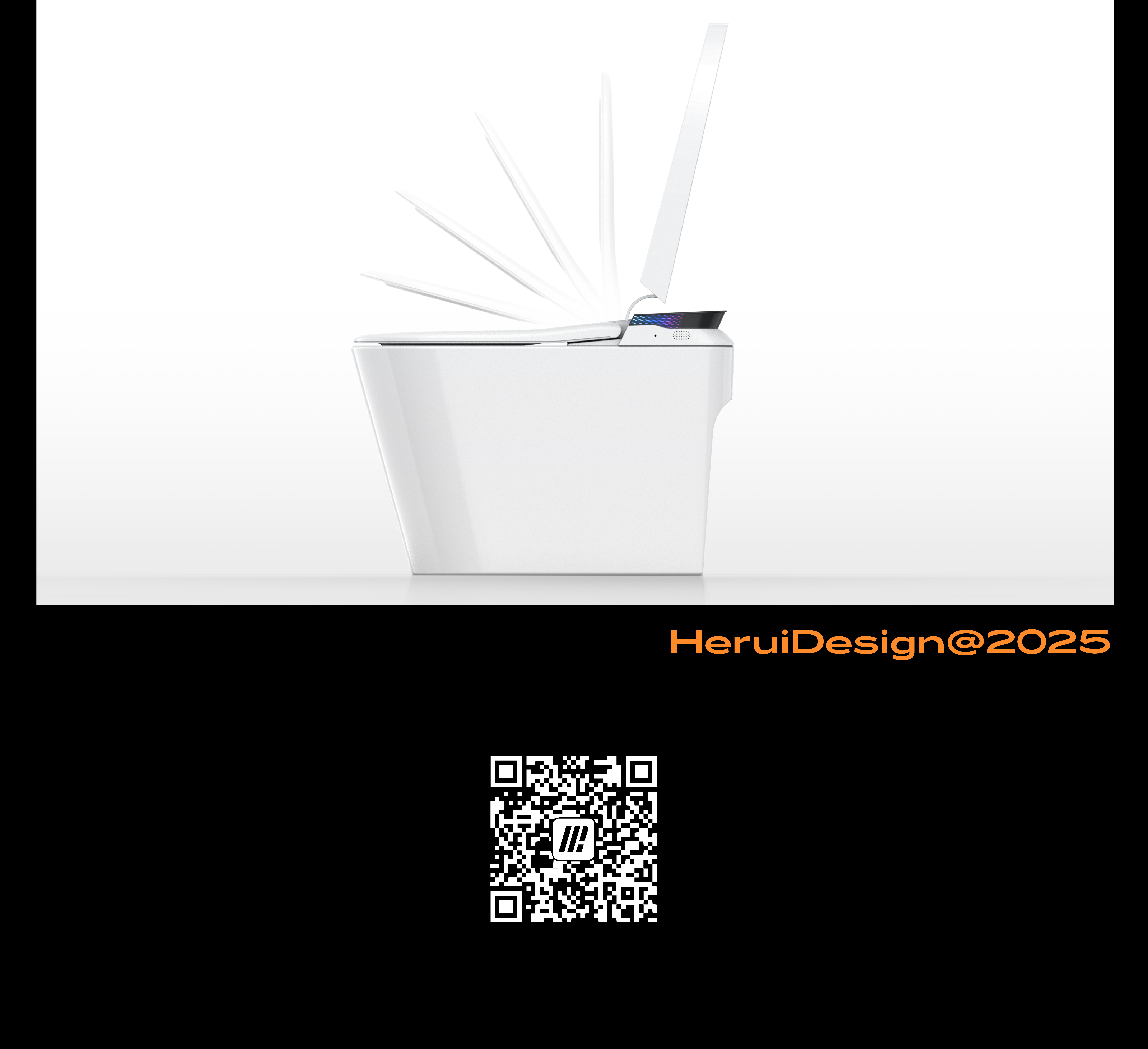 Intelligent toilet，Appearance design，Structural design，