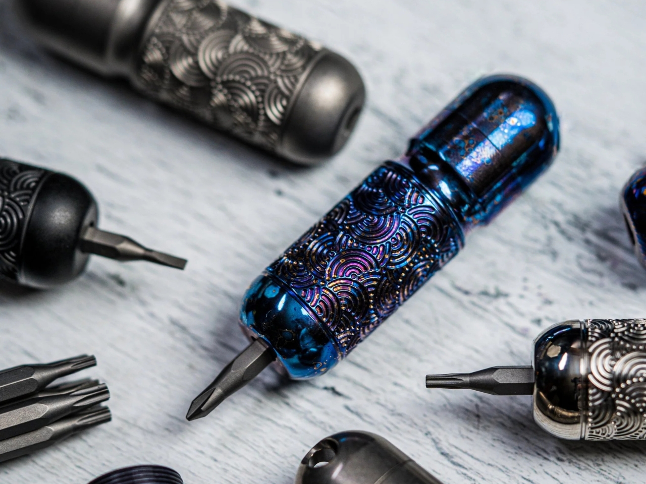 EDC，bolt driver，tool，industrial design，