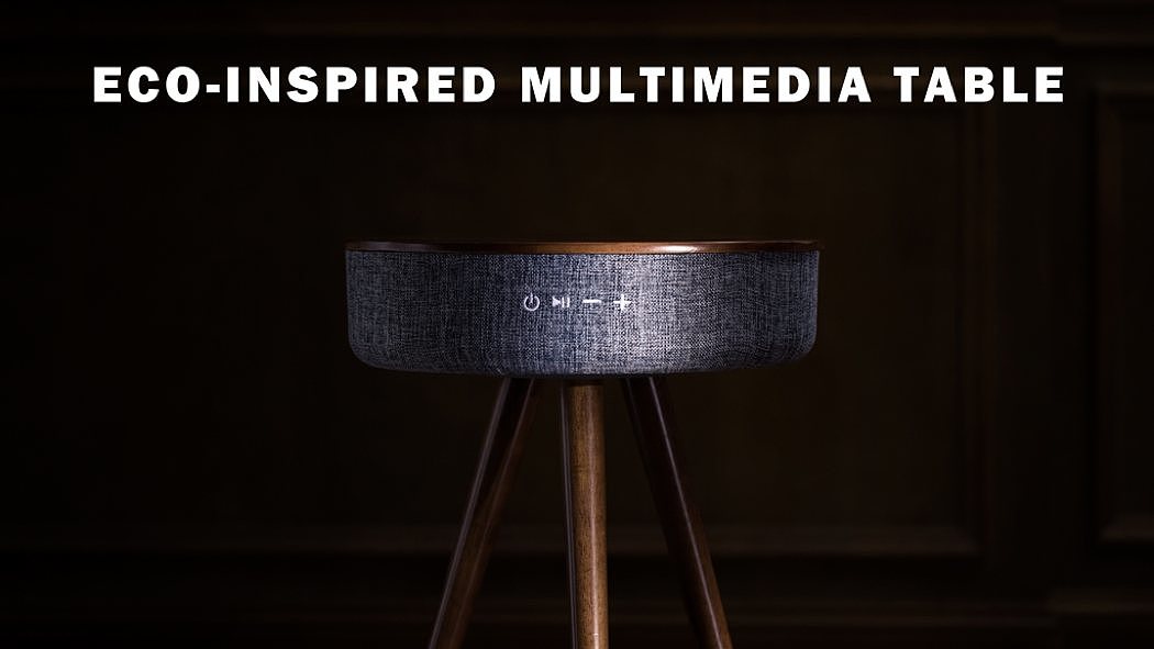 Small side table，Bluetooth Speaker ，Mellow，