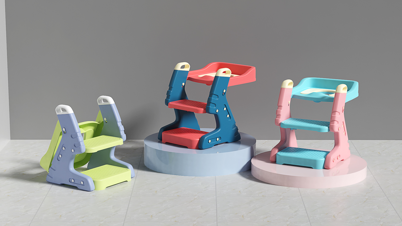 Children's folding toilet，Baby toilet，Multifunctional Stair Toilet，Children's products，Maternal and infant products，