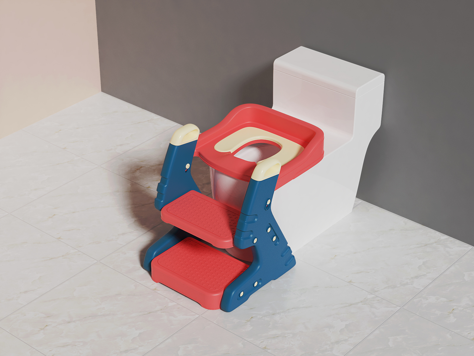 Children's folding toilet，Baby toilet，Multifunctional Stair Toilet，Children's products，Maternal and infant products，