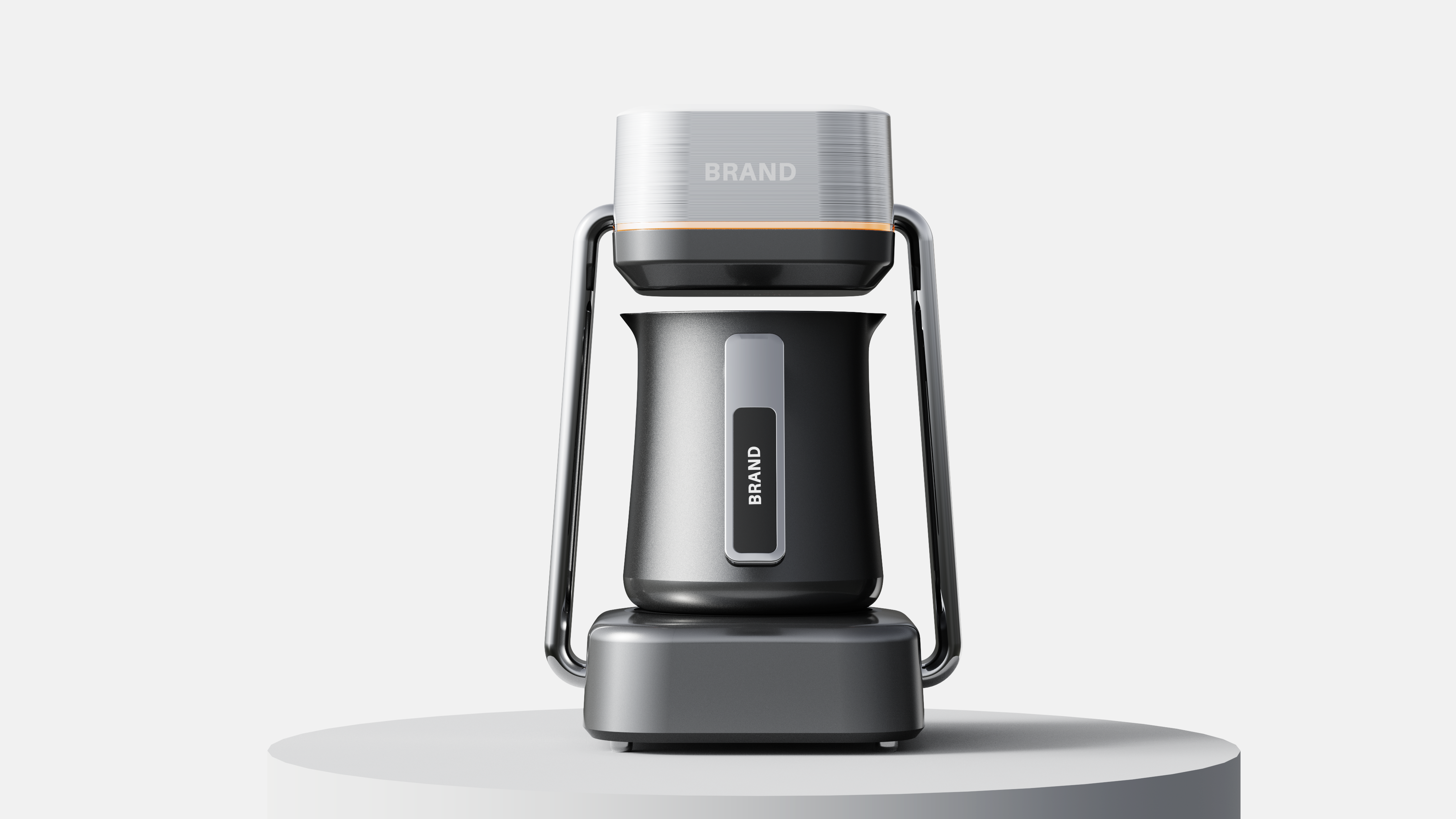 Coffee appliance minimalist design，