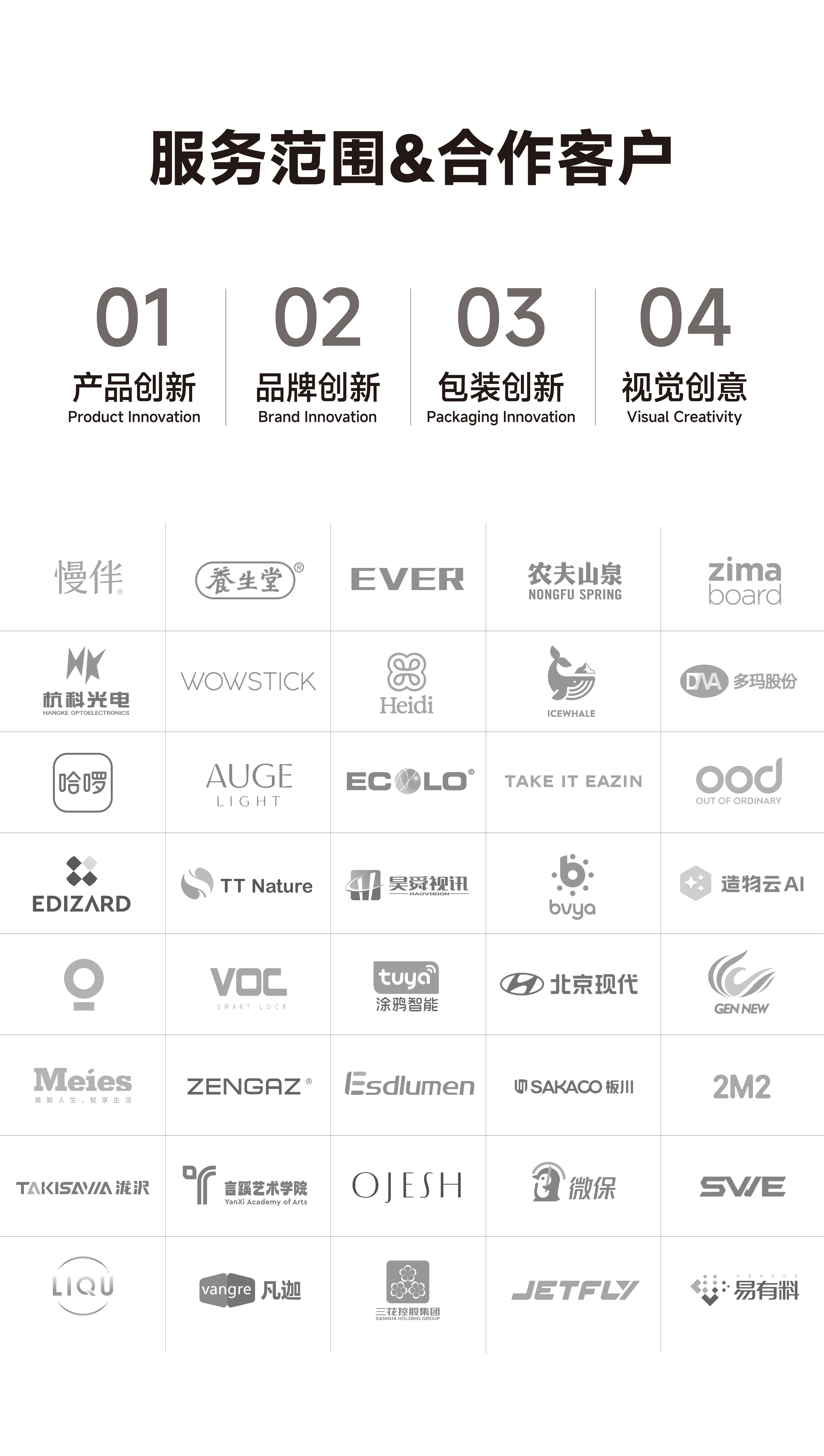 Zero-to-One Design，product design，industrial design，Brand design，Visual design，