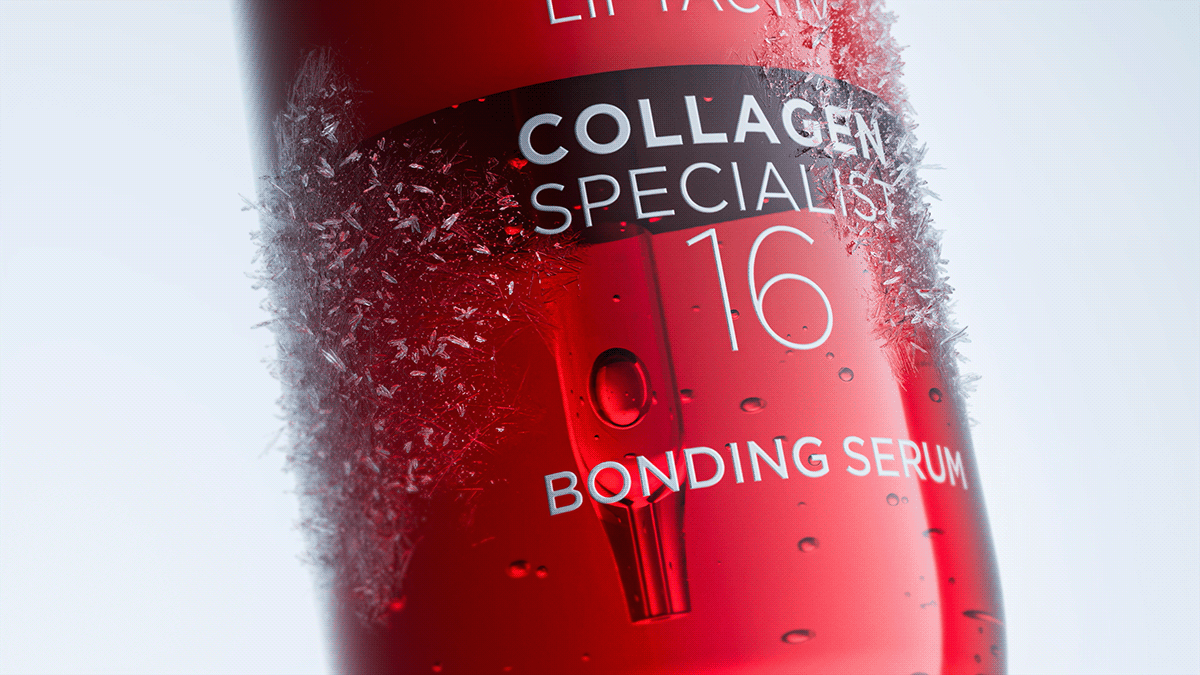 VICHY Laboratoires，Holiday Campaign 202，Full Series Close-up，Snow velvet texture，FutureBrand，