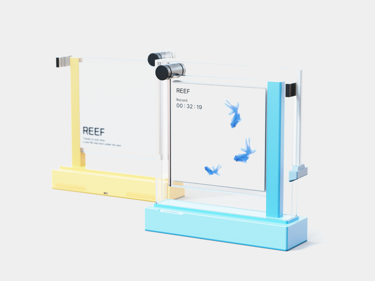 Reef，Digital Aquarium，conceptual design，Electronics，