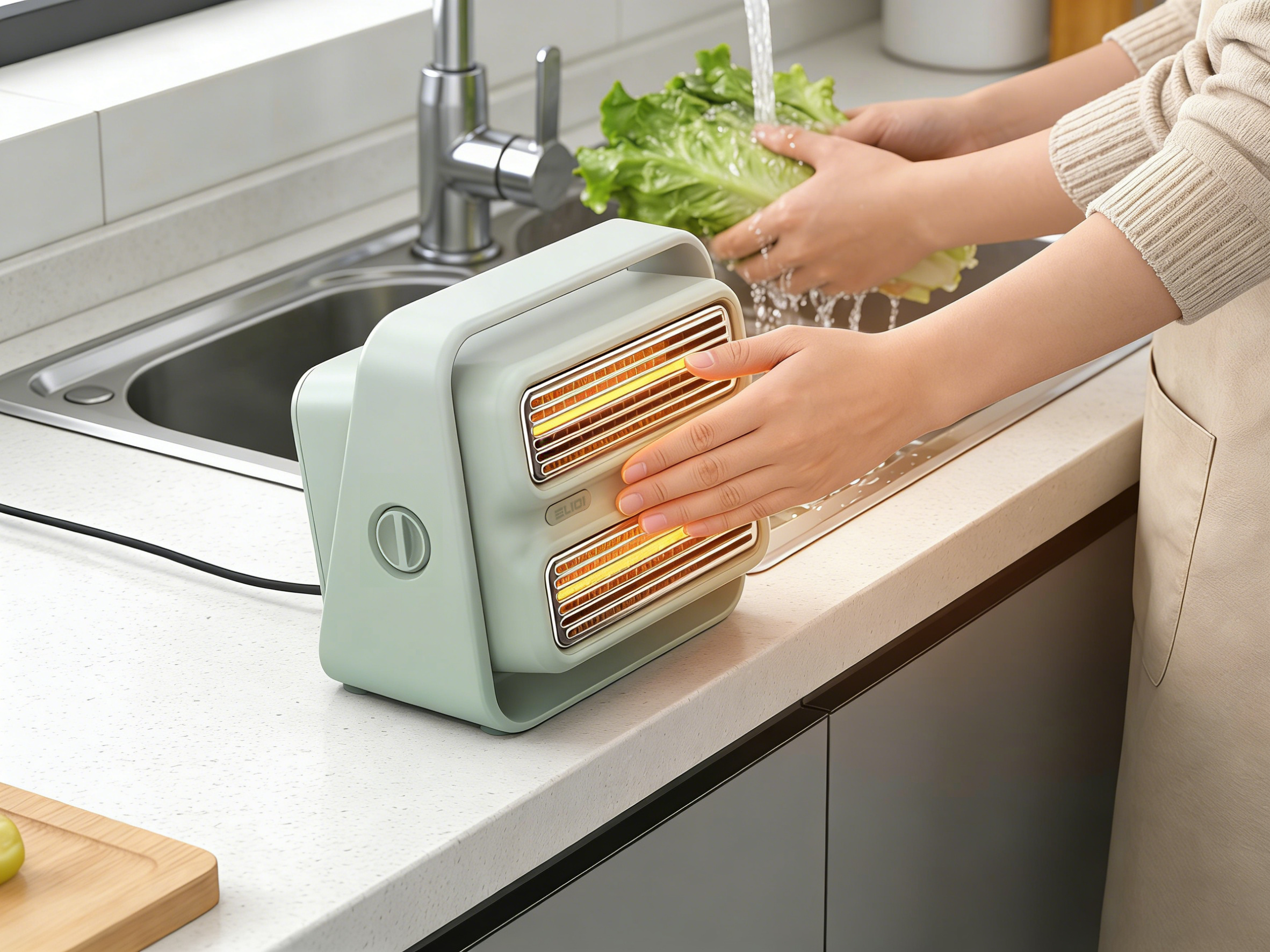 household electrical appliances，Redesign，Air heater，