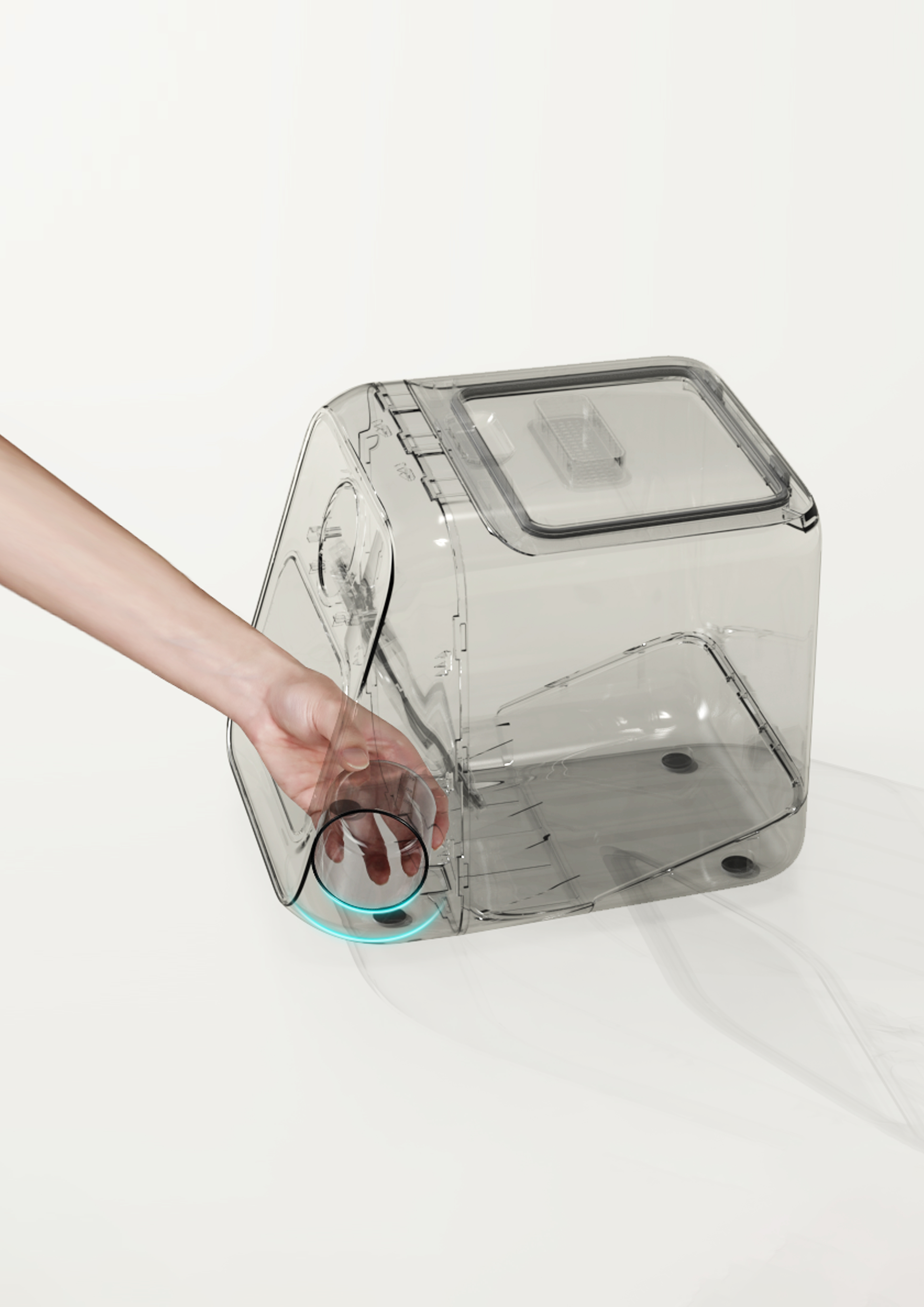 Rice bucket，Self-opening rice barrel，Automatic open lid rice bucket，Mi Cang，Grain storage box，Pet grain storage box，Grain storage box，