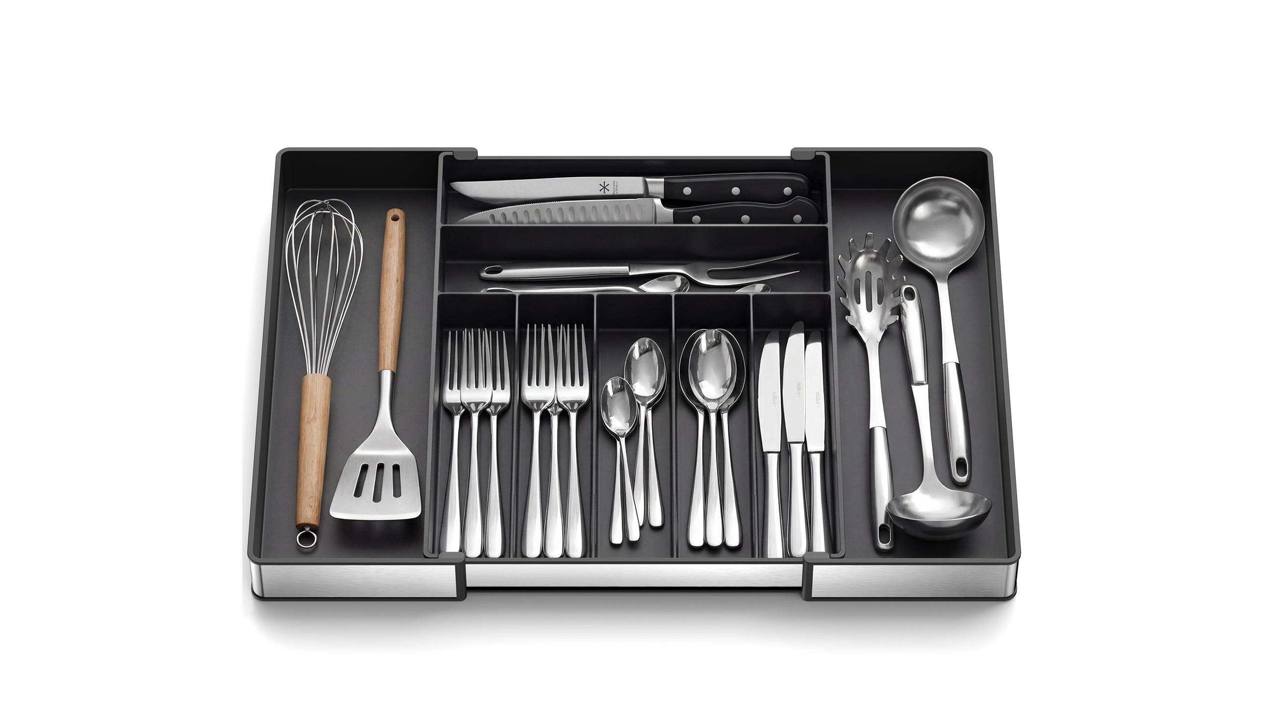 Kitchen supplies, knife and fork storage box, drawer, tableware，