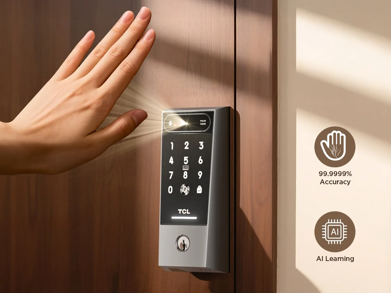 tcl，Intelligent lock，Housewear & Furnishings，Digital，