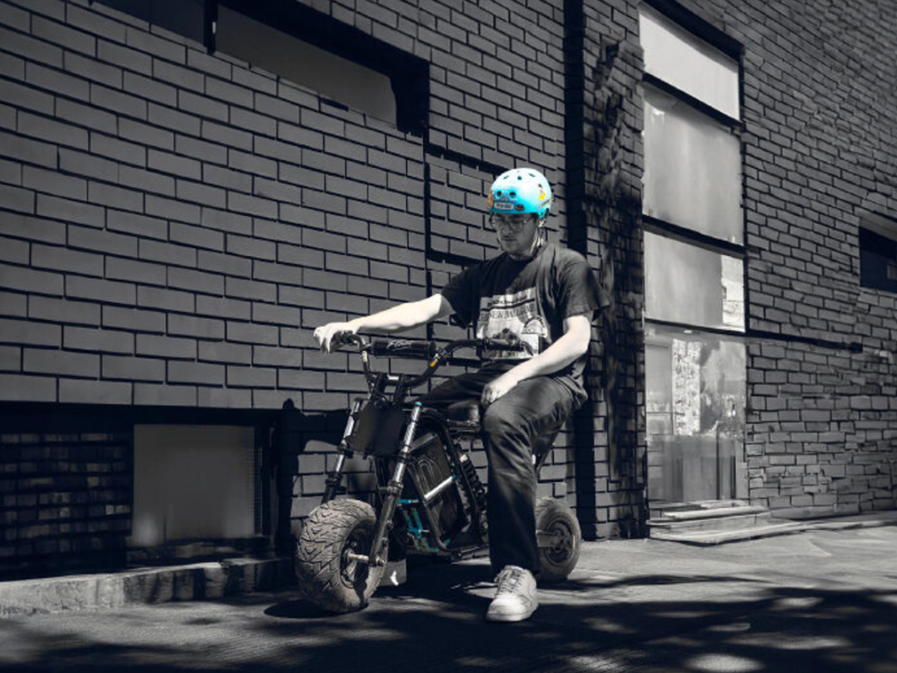 vehicle，Electric motorcycle，Wheelie Fun Bike V1，industrial design，