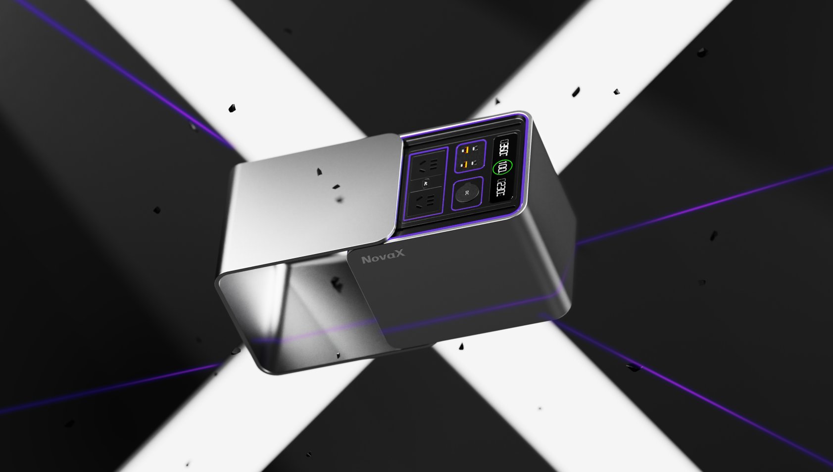 Outdoor power supply，product design，sample reels，Employment portfolio，industrial design，original，Original design，Scream Education，