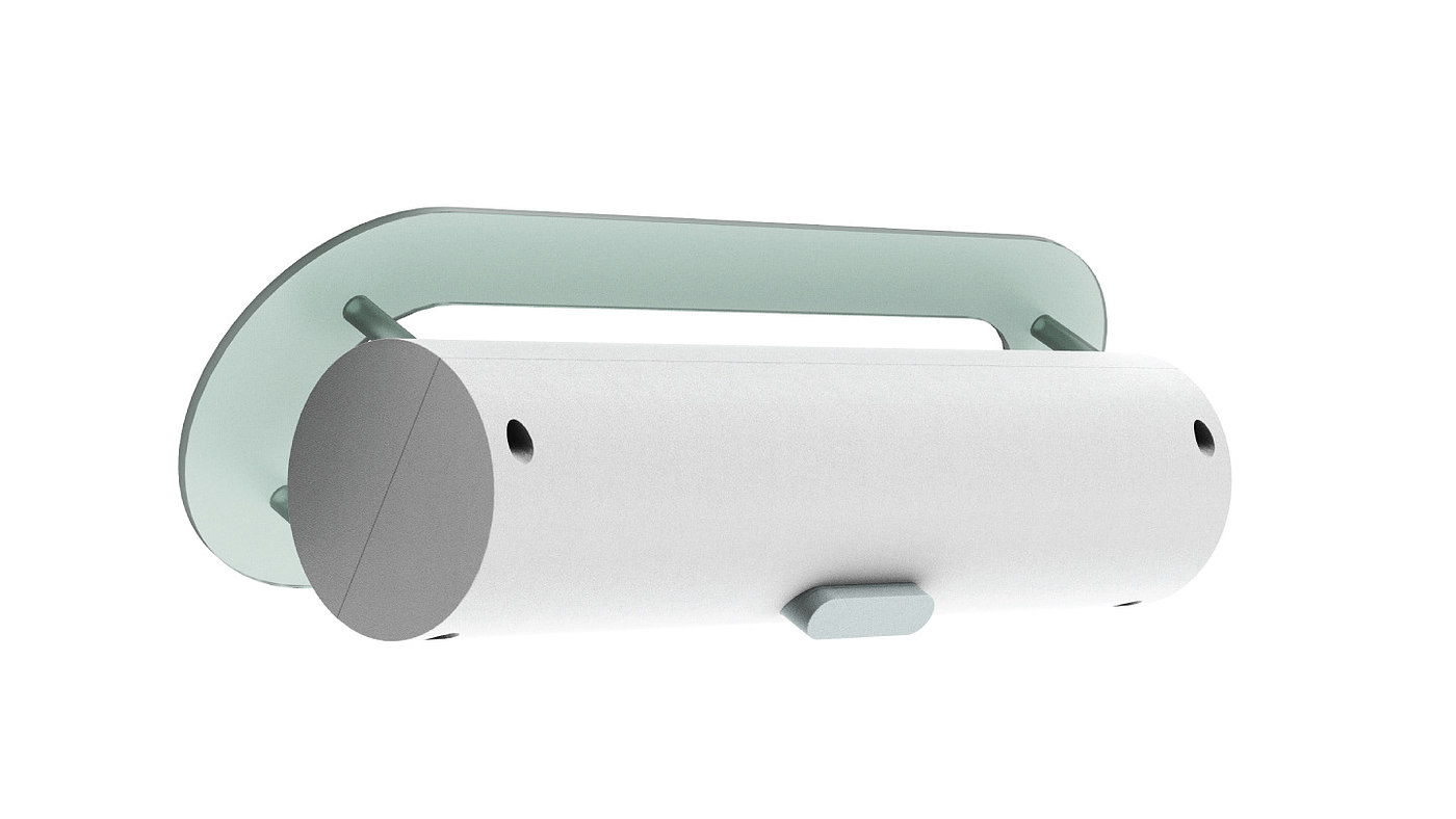 loudspeaker box，Explosion diagram，Mint Green，