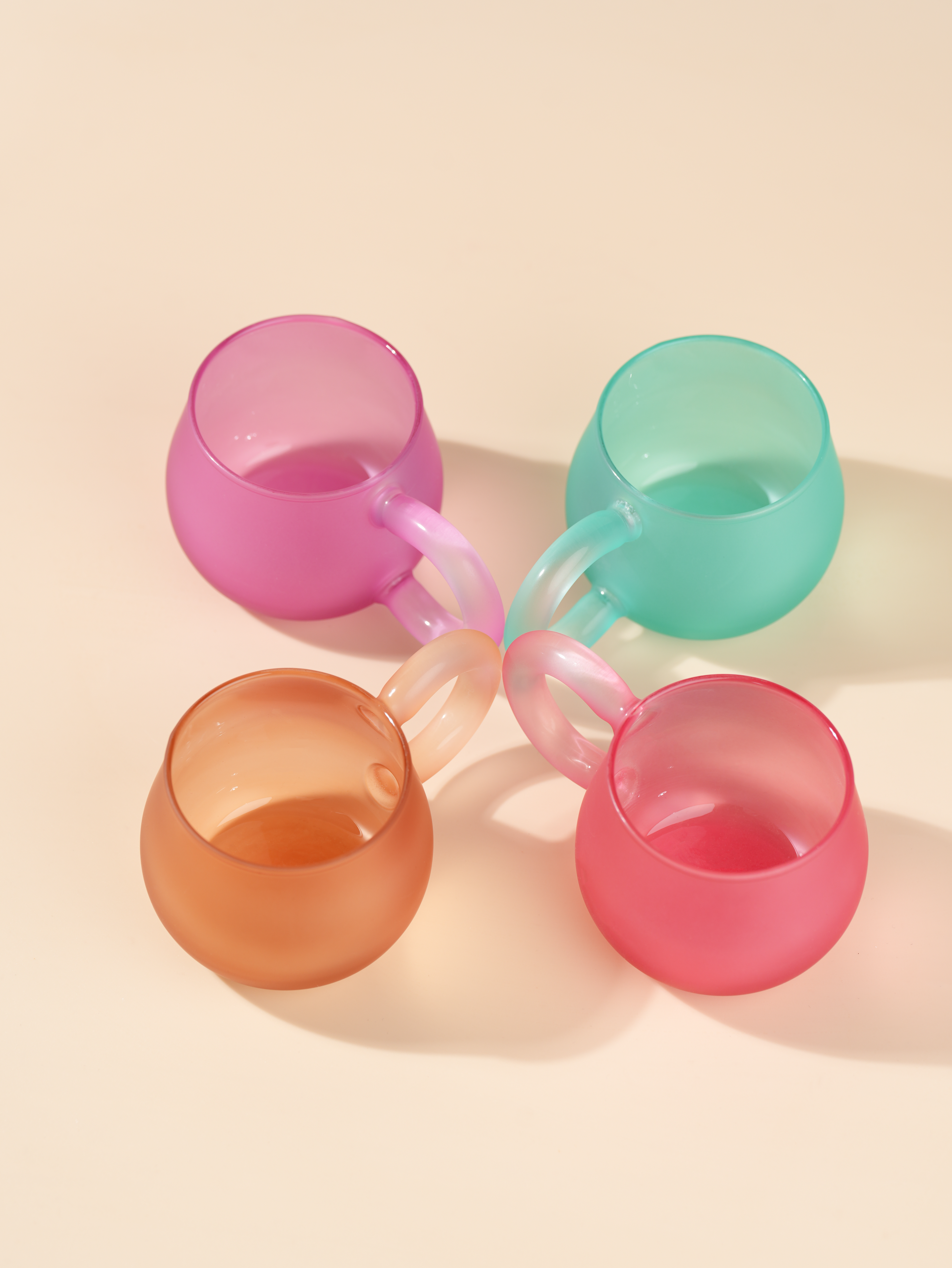 High borosilicate glass，dopamine style，Suit combination，